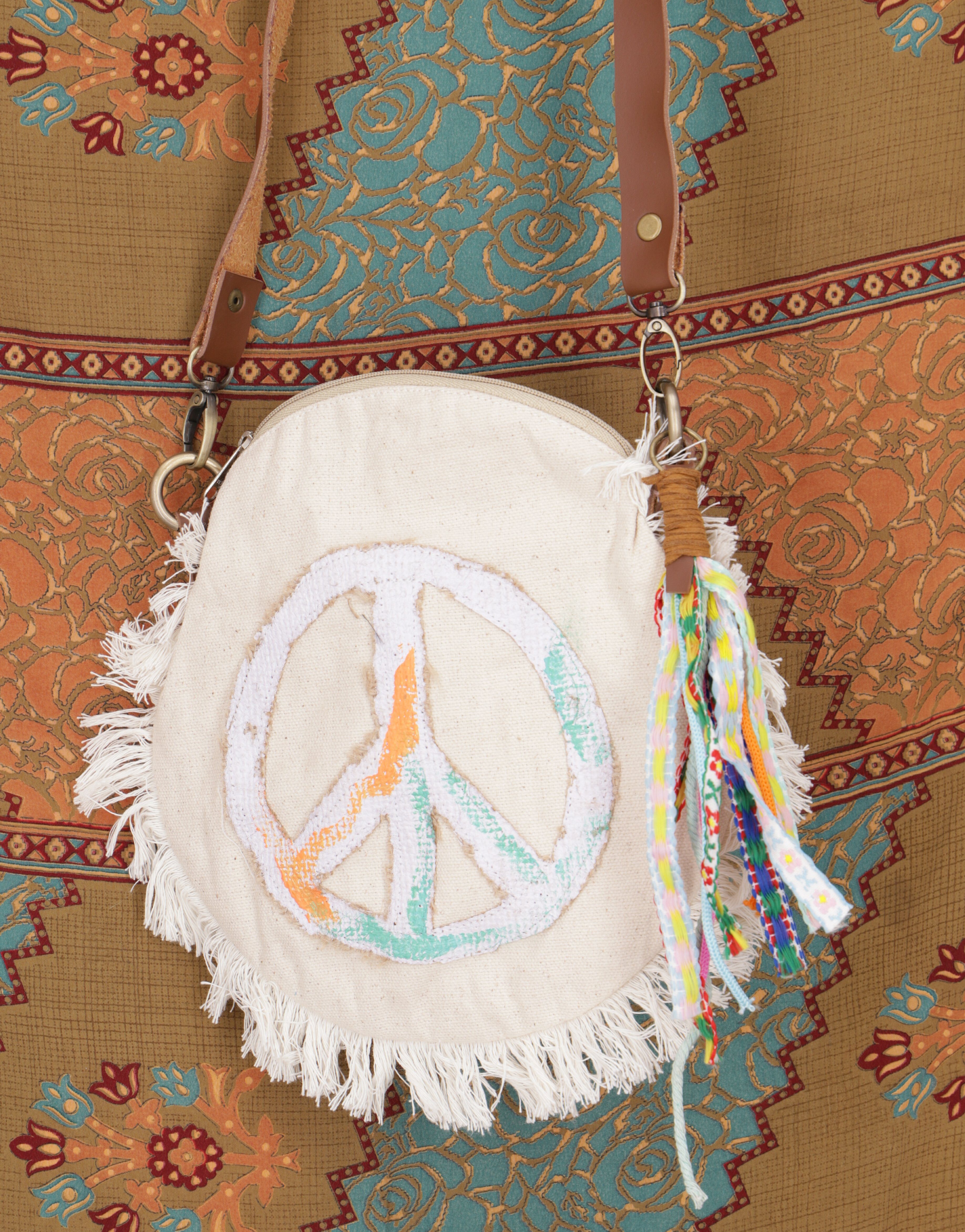 Guru-Shop Schultertasche Schultertasche, Modell Tasche 1 Boho Hippie 