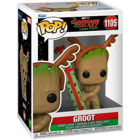 Funko Spielfigur Funko Pop Guardians of the Galaxy Holiday Special Groot 1105