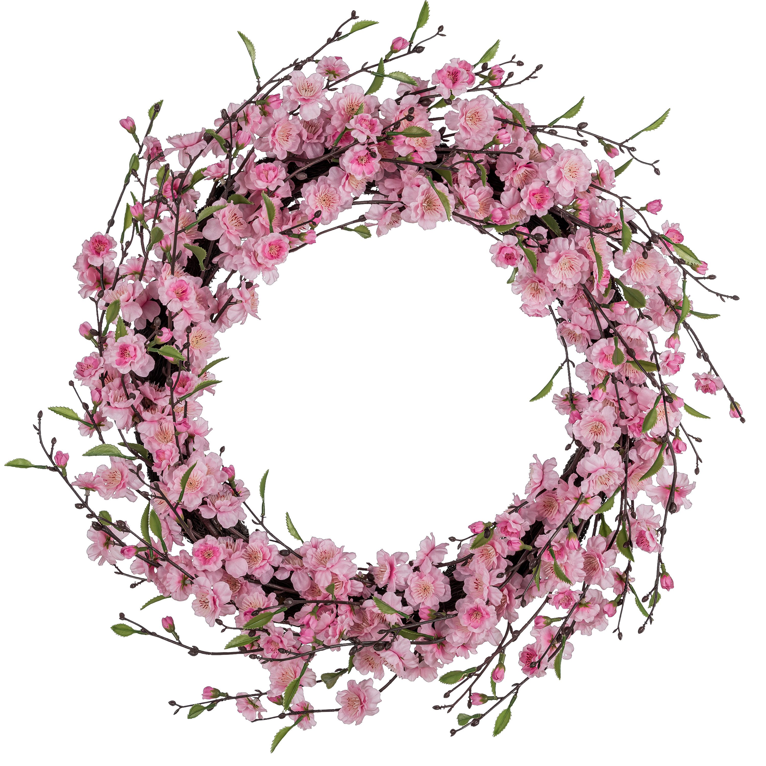 Kunstkranz Kirschblüten-Kranz