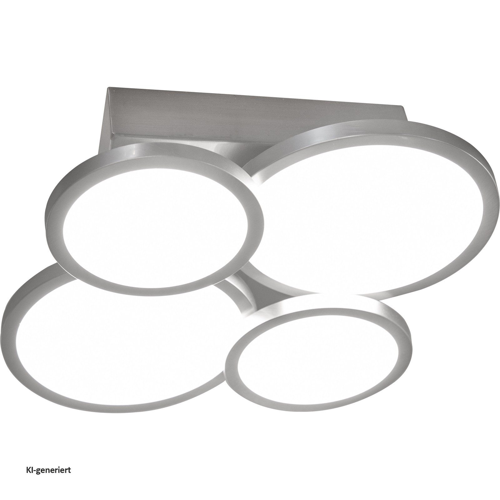 Nino Leuchten Deckenleuchte Deckenlampe 4 flammig NEO, Ein-/Ausschalter, LED, Warmweiß, Deckenleuchte