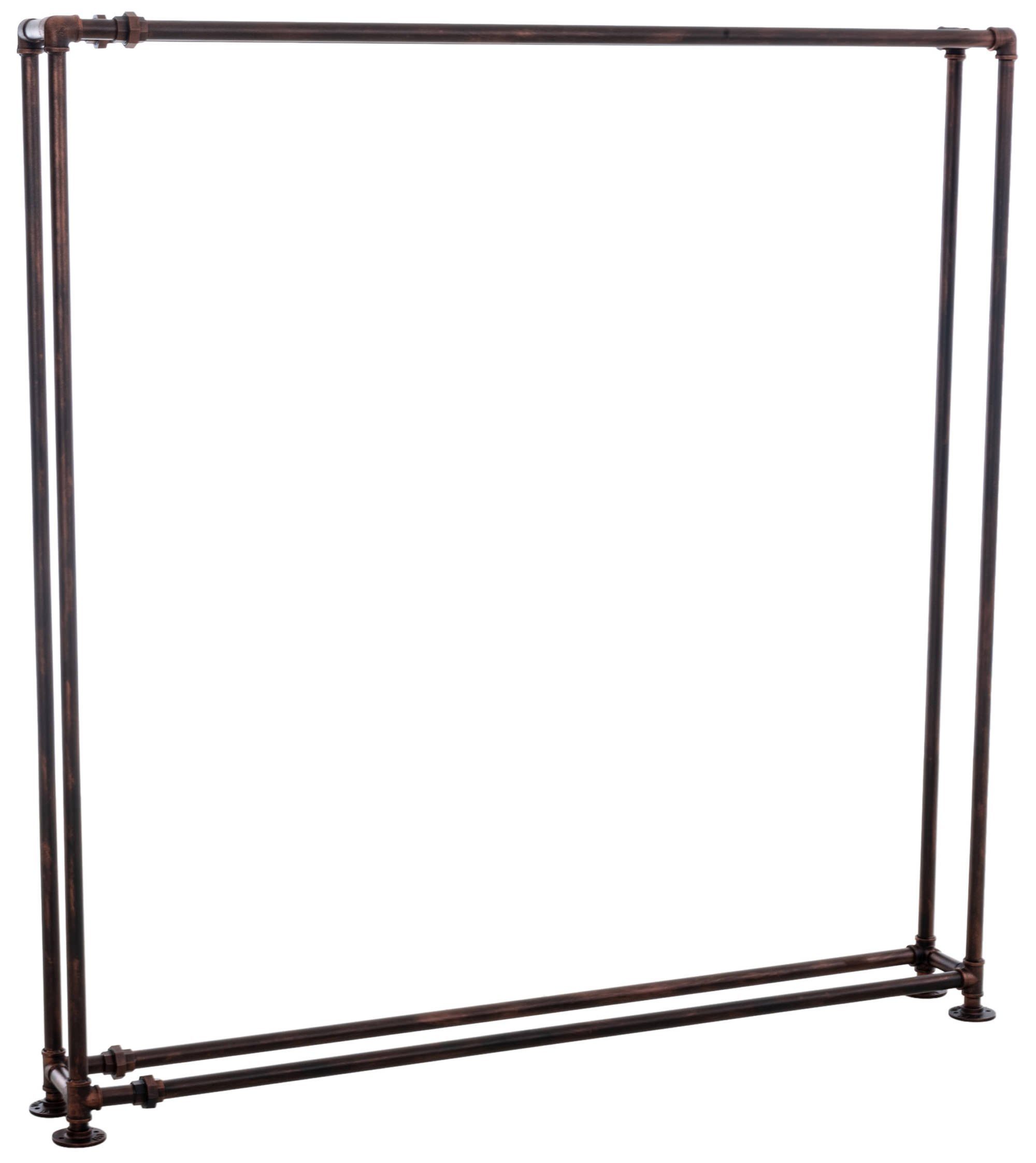 CLP Kaminholzregal Tinos, BxTxH:178x25x178 cm, Im Industrial Look