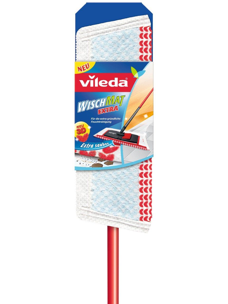 Vileda Staubwischer Vileda Bodenwischer WischMat Extra mit