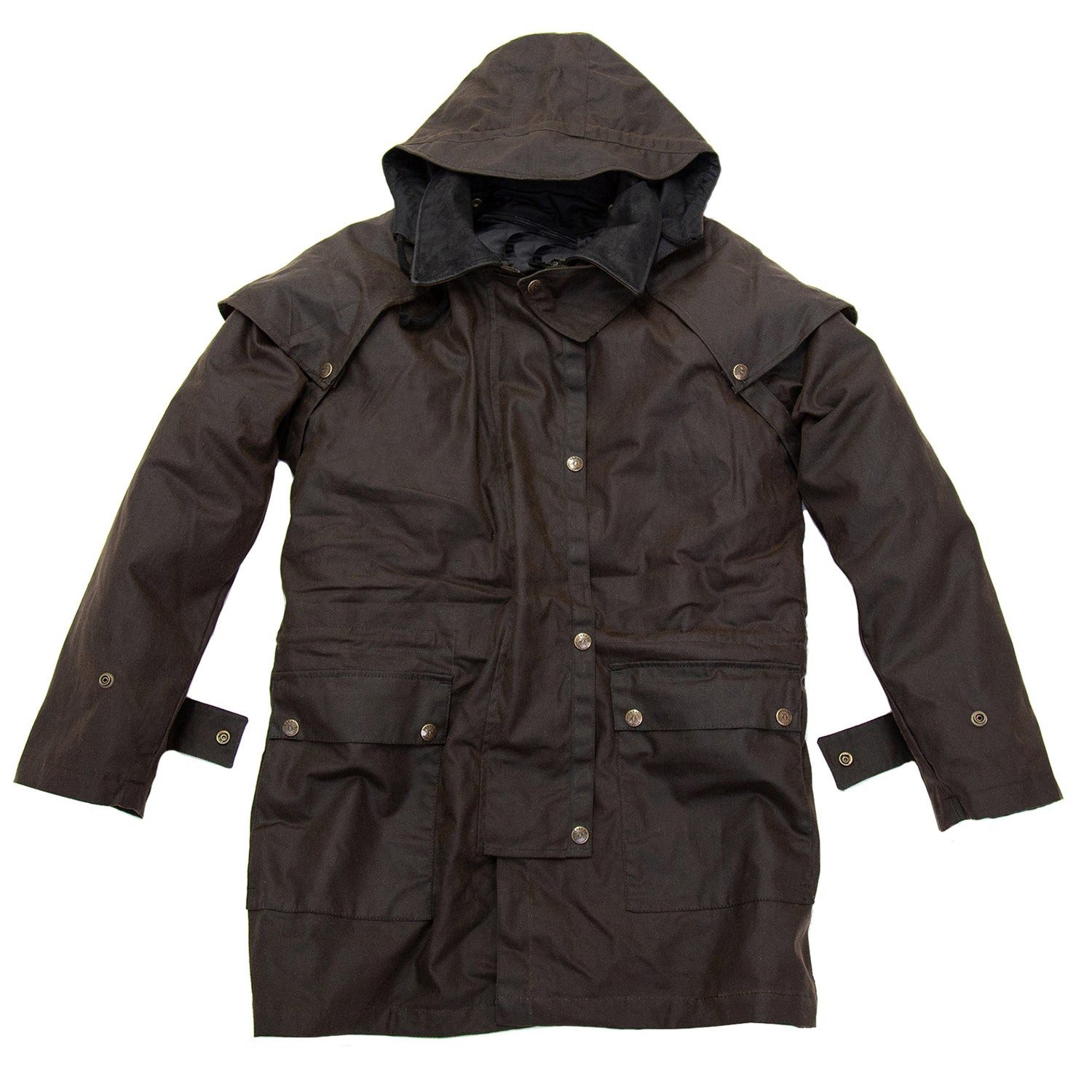 Outbacker Outdoorjacke Ölzeug Jacke mit herausnehmbarem günstig online kaufen