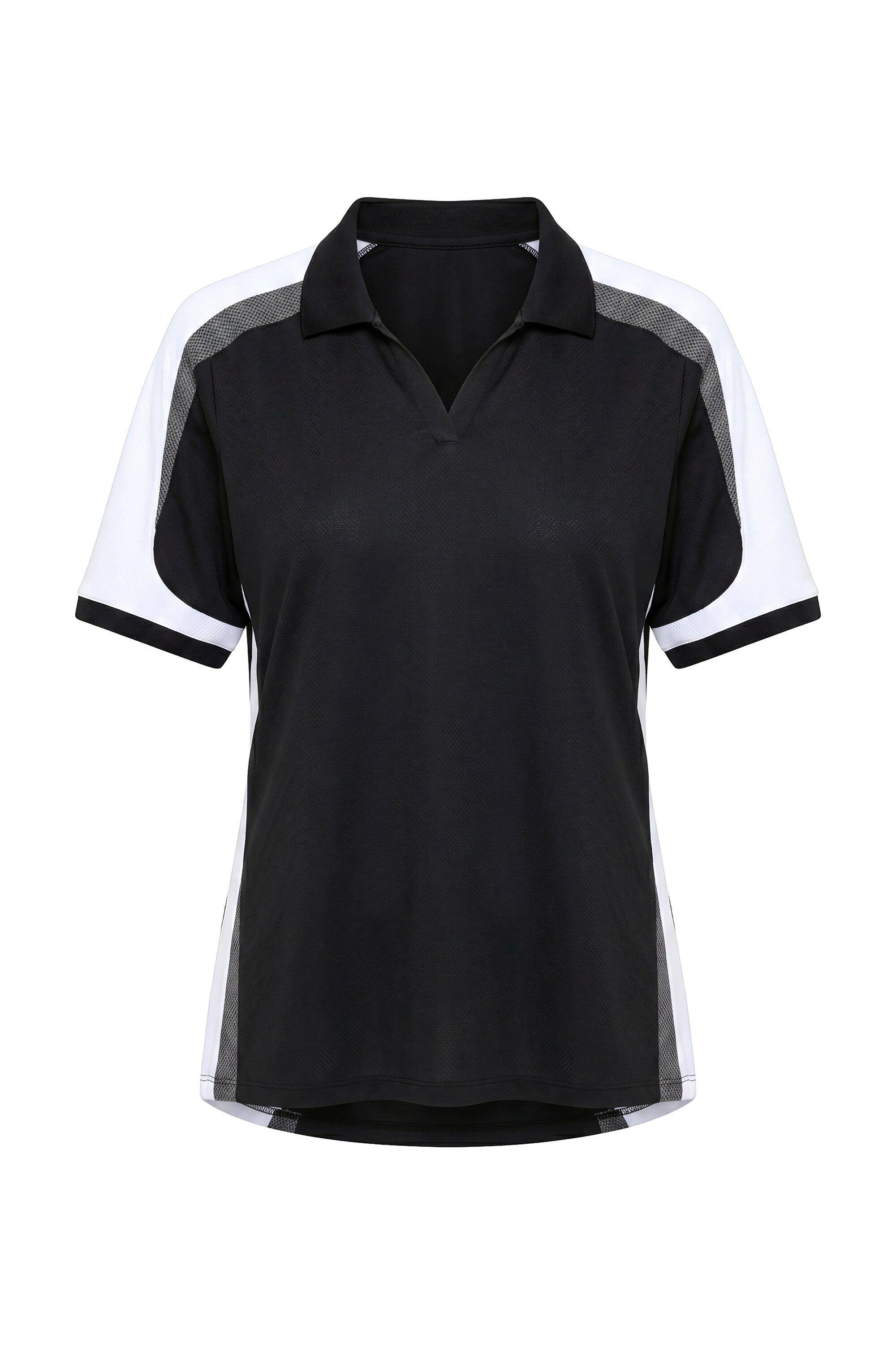 Ulla Popken Poloshirt Funktions-Poloshirt antibakteriell Polokragen