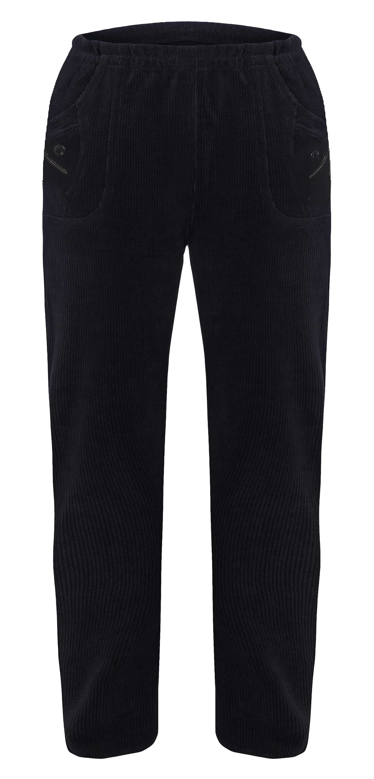Cordhose Damen Cordhose Kurzgröße Stoffhose bqueme Schlupfhose Übergangshose