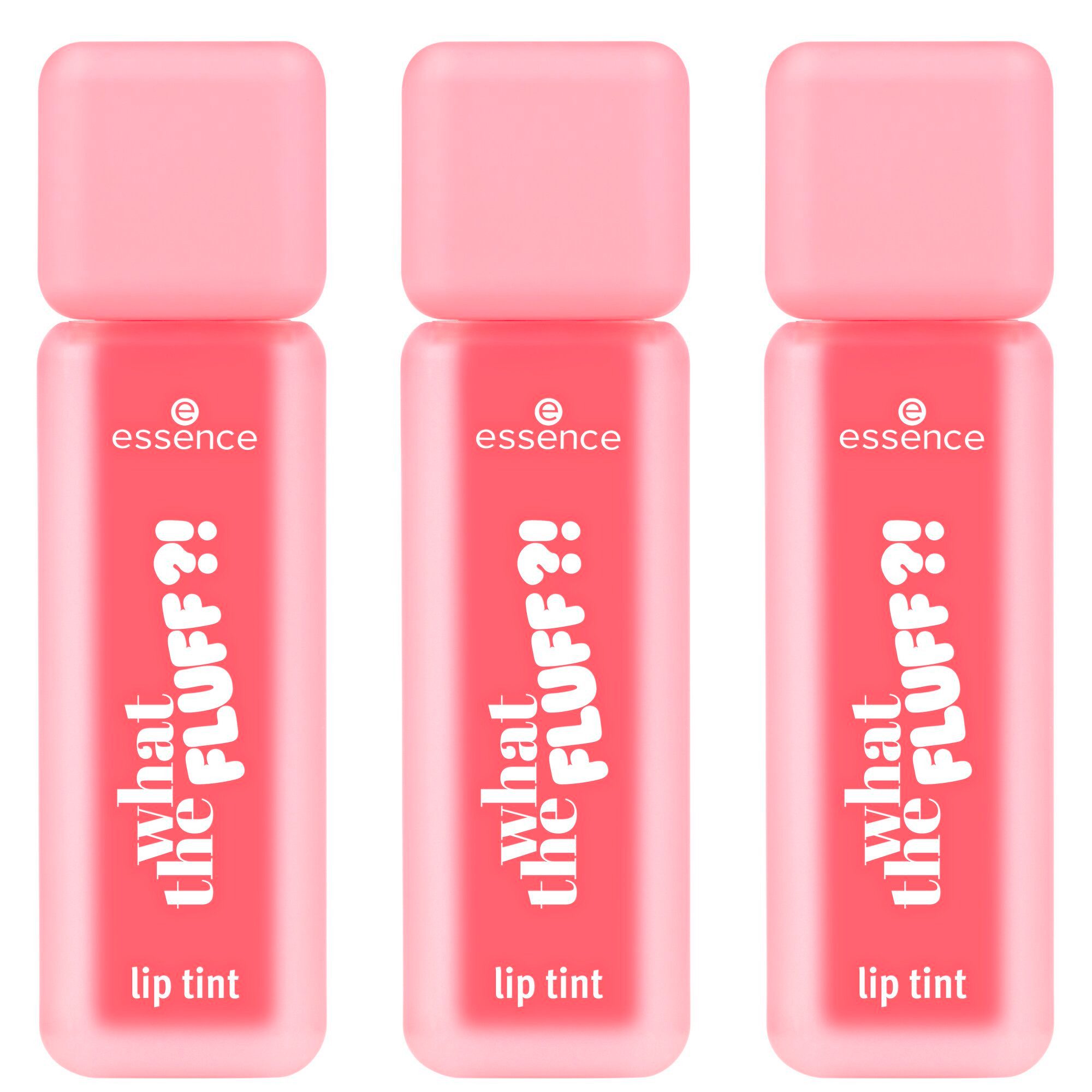 Essence Lipgloss WHAT THE FLUFF?! lip tint, 3-tlg.