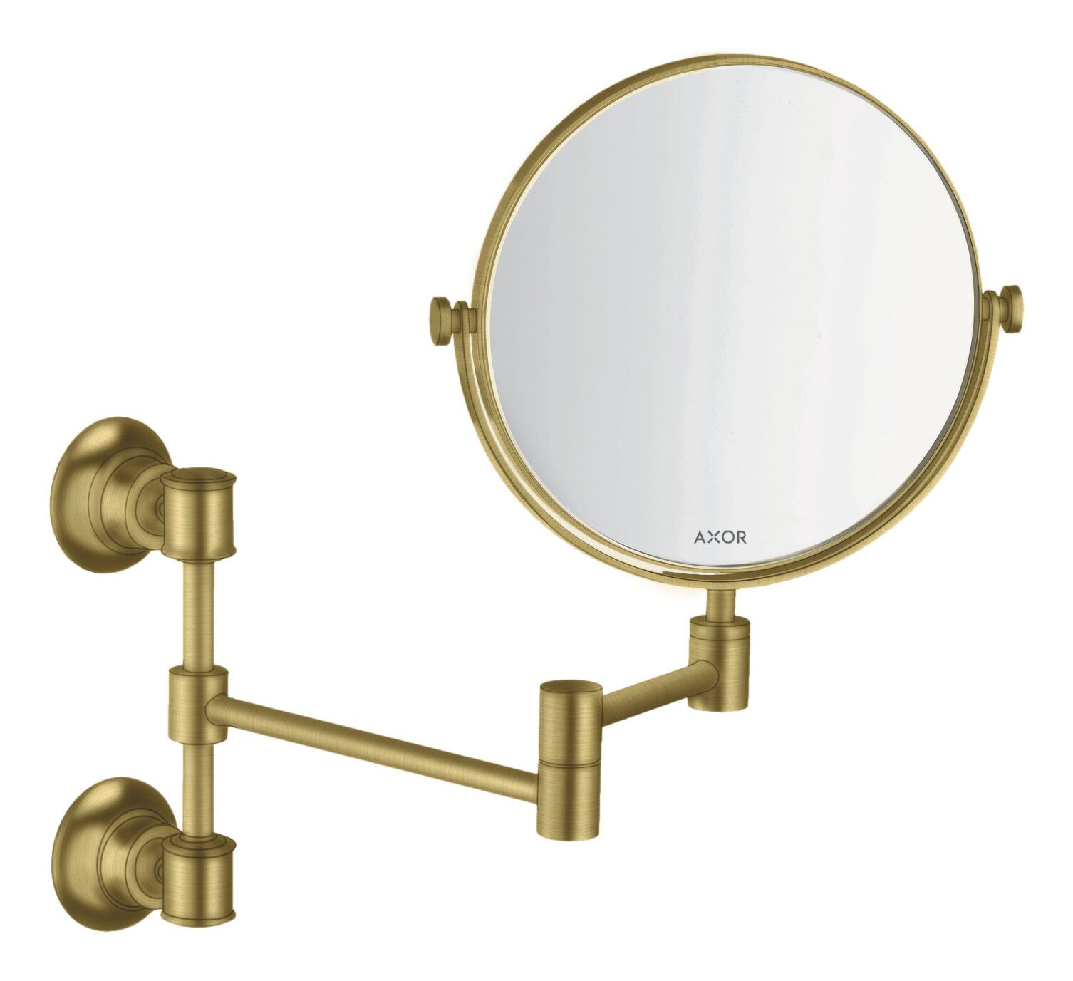 hansgrohe Rasierspiegel Axor Montreux, Brushed Brass