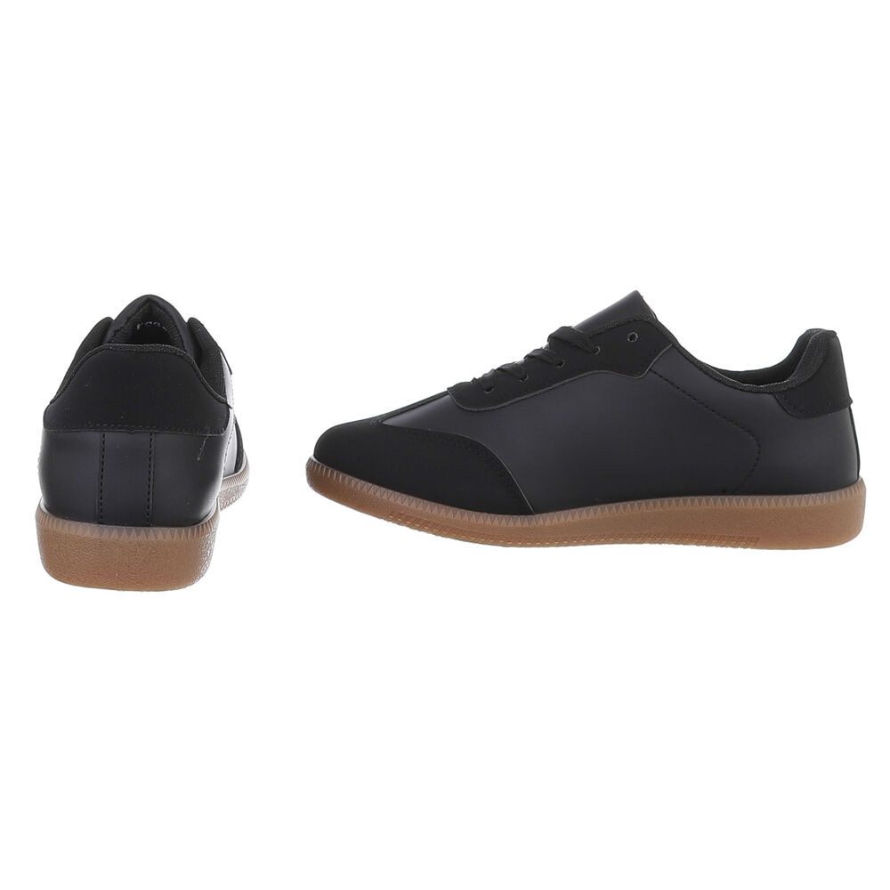 Ital-Design Damen Low-Top Freizeit Sneaker (88519309) Flach Sneakers Low in Schwarz – Bild 5 von 5