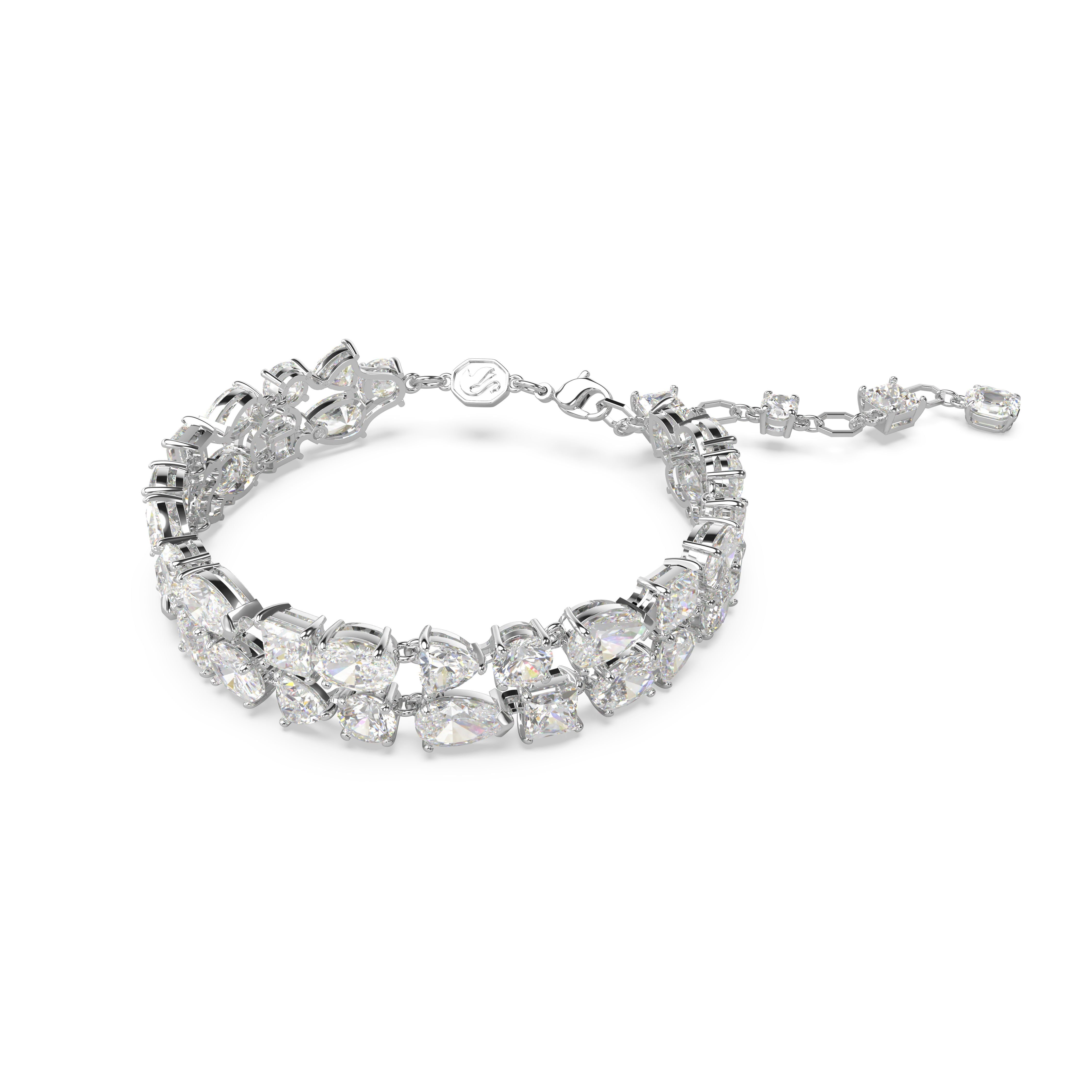 Swarovski Armkette weiß...