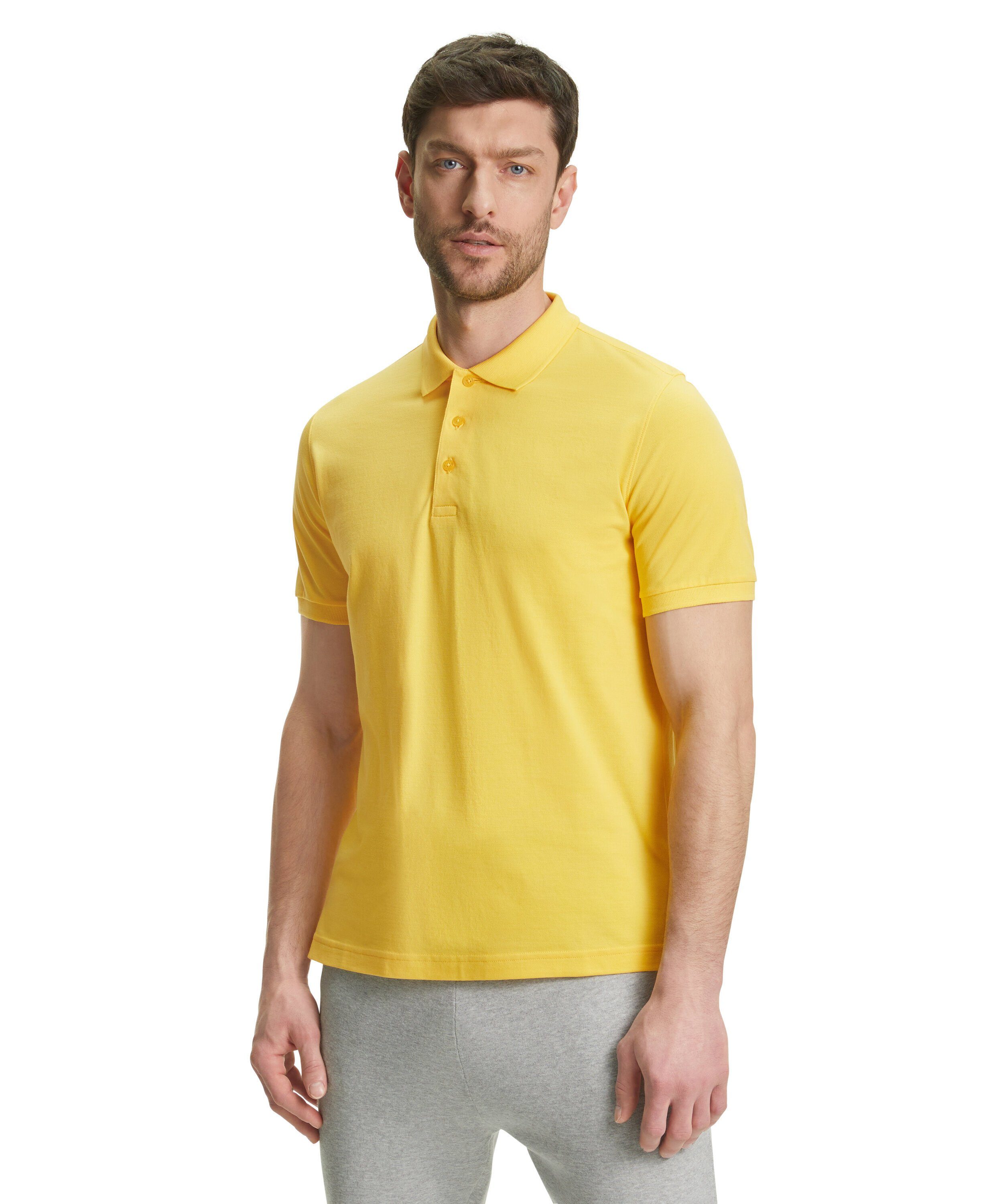 FALKE Poloshirt aus hochwertiger Pima-Baumwolle bright sun (1031)