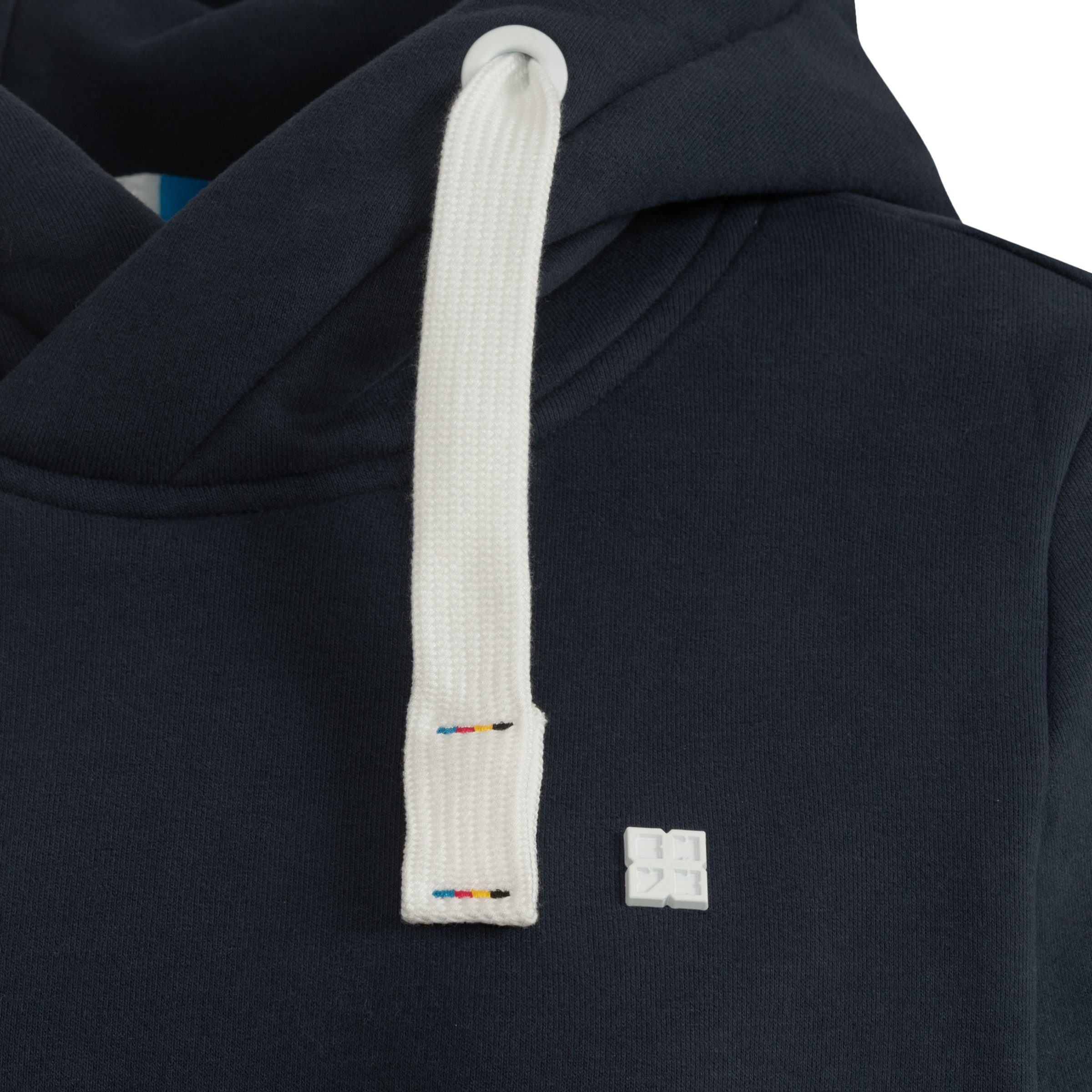 DEPROC Active Kapuzensweatshirt HildaCMYK II WOMEN weiche Fleecejacke mit Kängurutasche