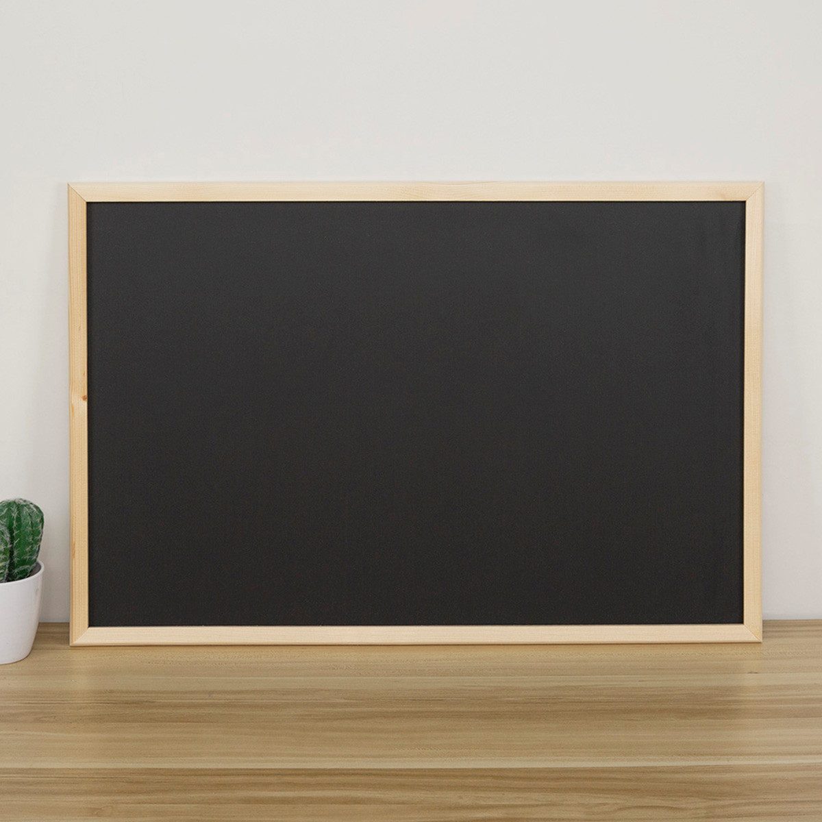 CHZIMADE Tafel Holz Mini-Tafelrahmen, Büro-Benachrichtigungsbrett, (1-tlg), Familien-Notizbrett, Tafel ca. 60 x 40 cm