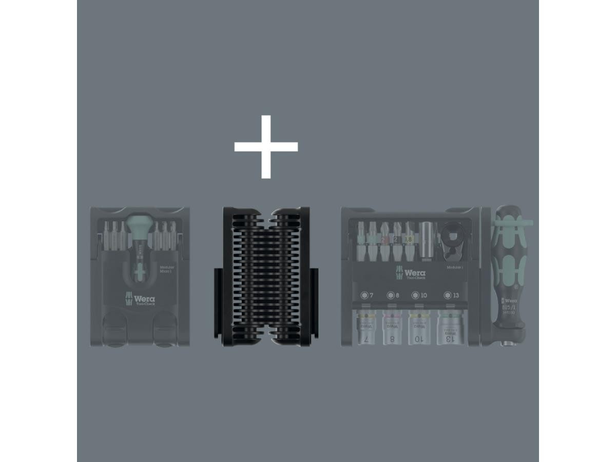 Wera Schraubendreher 9550 Scharnier für Tool-Check Modular, flexible Verbindung, ermöglicht kompaktes Zusammenklappen