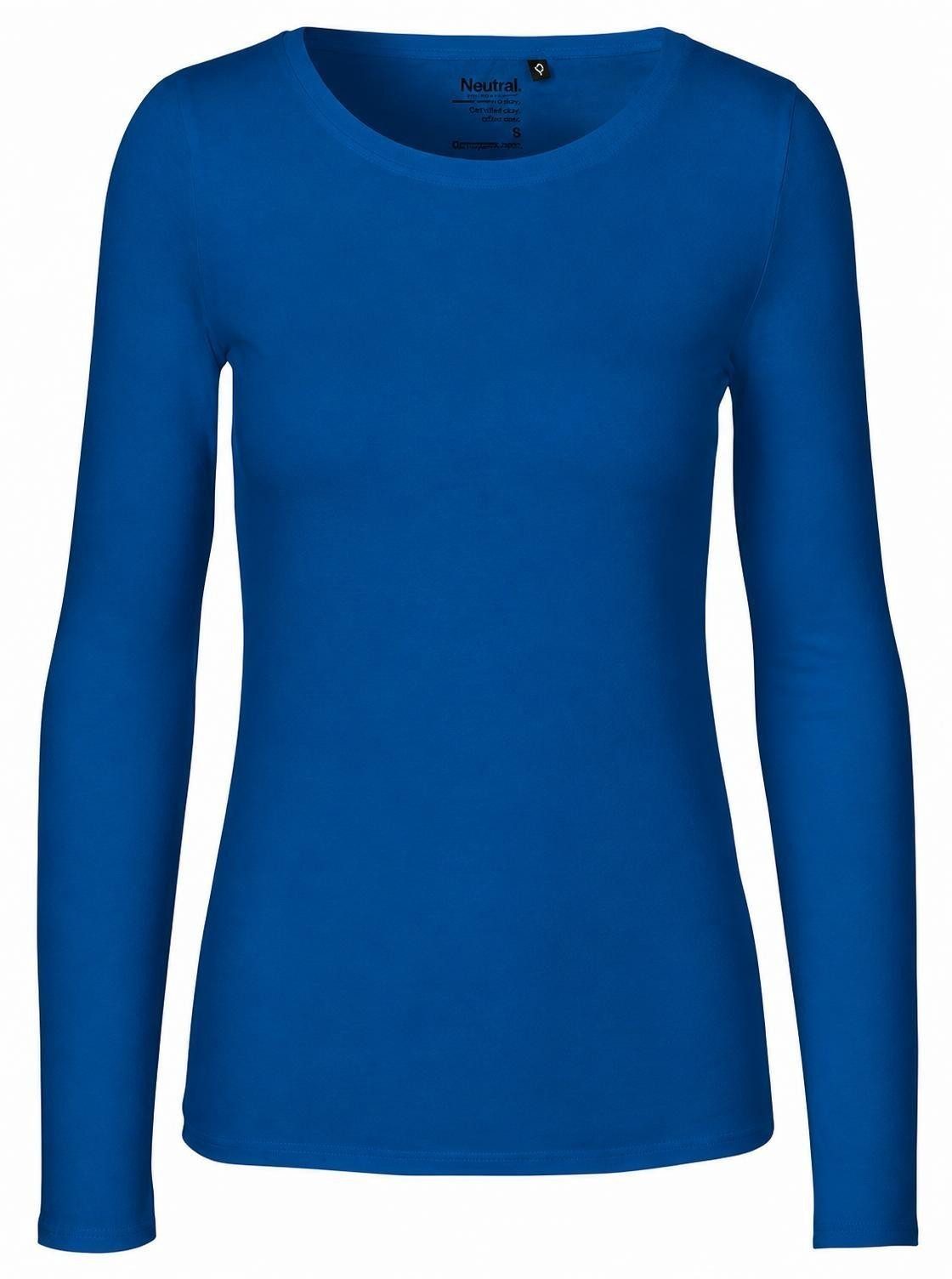 Neutral Langarmshirt Damen Long Sleeve T-Shirt / 100% Fairtrade-Baumwolle