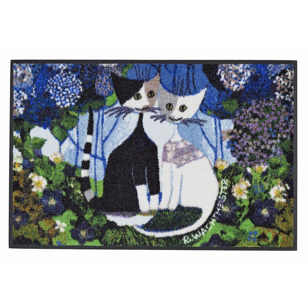 Salonloewe Fußmatte Fußmatte 50x75 Rosina Wachtmeister Wedding blau, Eingan günstig online kaufen