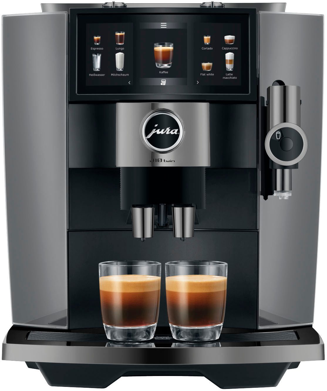 JURA Kaffeevollautomat 15706 J10 twin Diamond Onyx (EA)