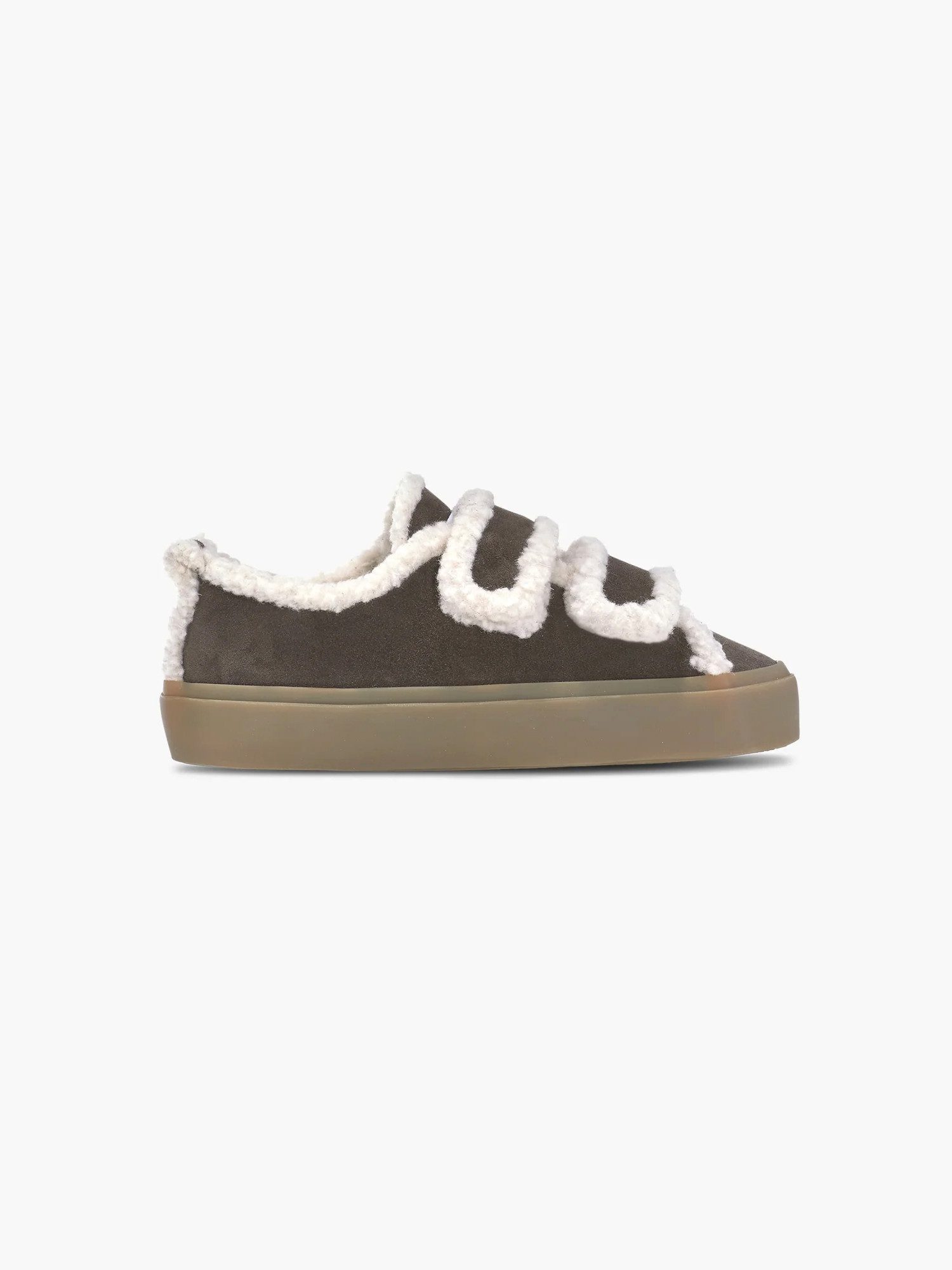 INUIKII Inuikii Shearling Low Velcro Stiefelette