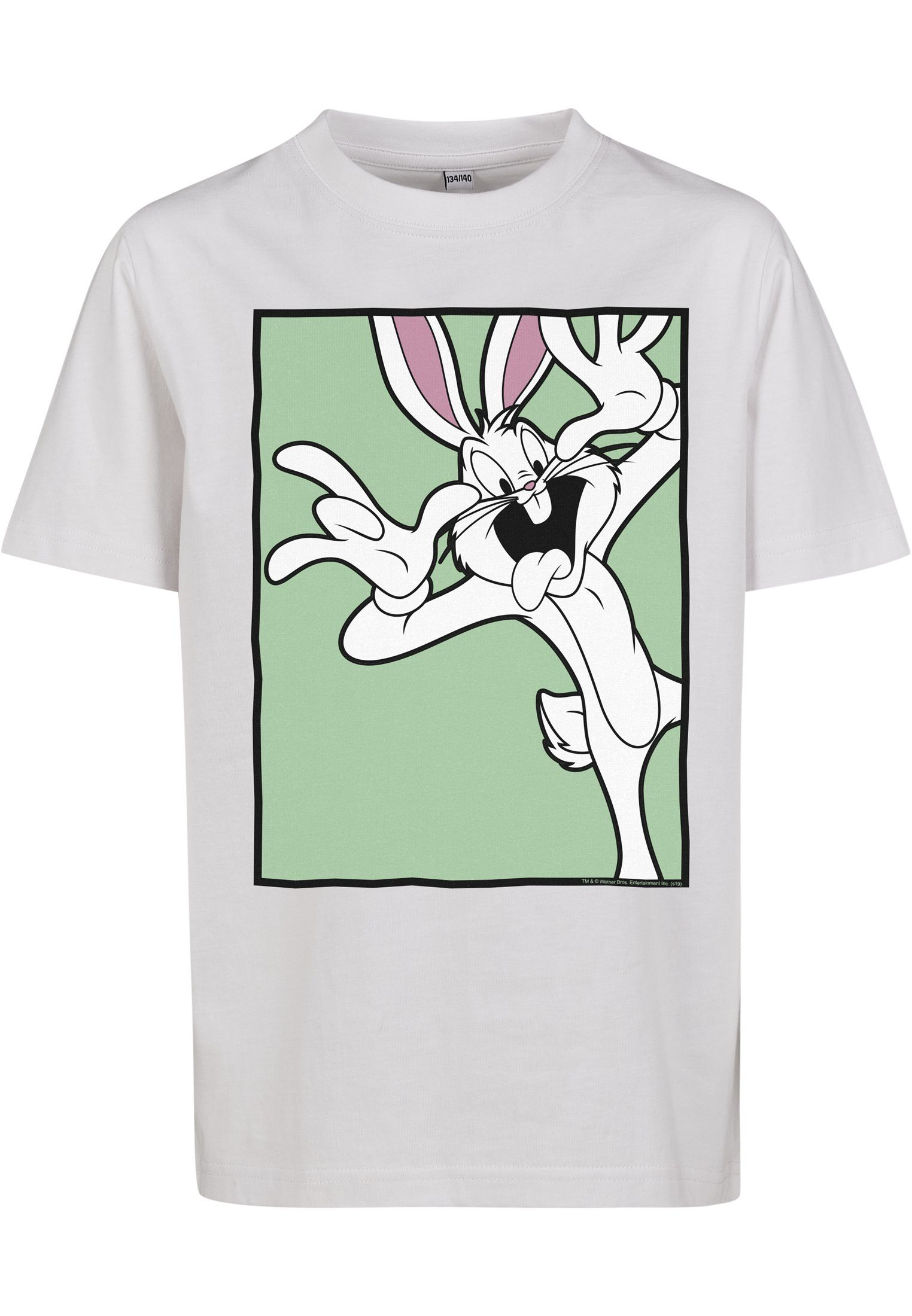 MisterTee Kurzarmshirt Kinder Kids Looney Tunes Bugs Bunny Funny Face Tee (1 -tlg)