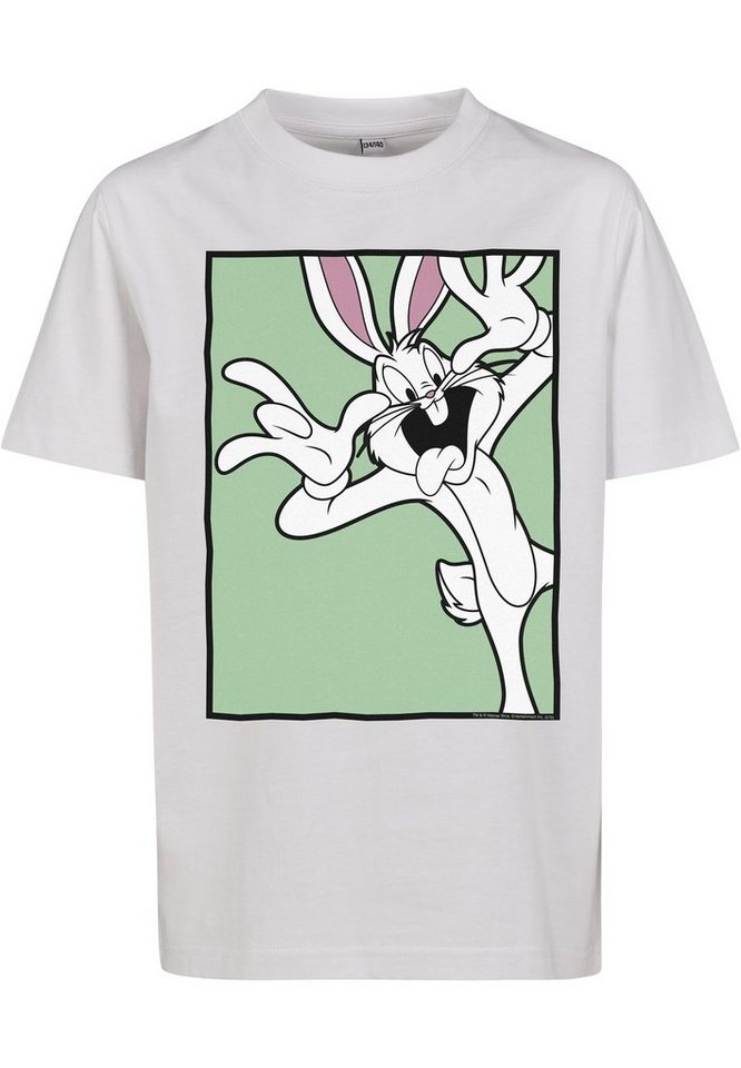 MisterTee Kurzarmshirt Kinder Kids Looney Tunes Bugs Bunny Funny Face Tee (1 -tlg)
