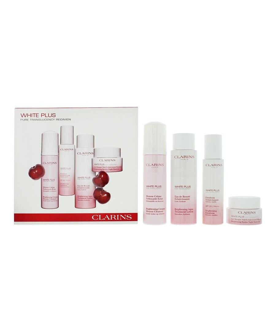Clarins Gesichtspflege-Set Clarins White Plus Hautpflege-Set