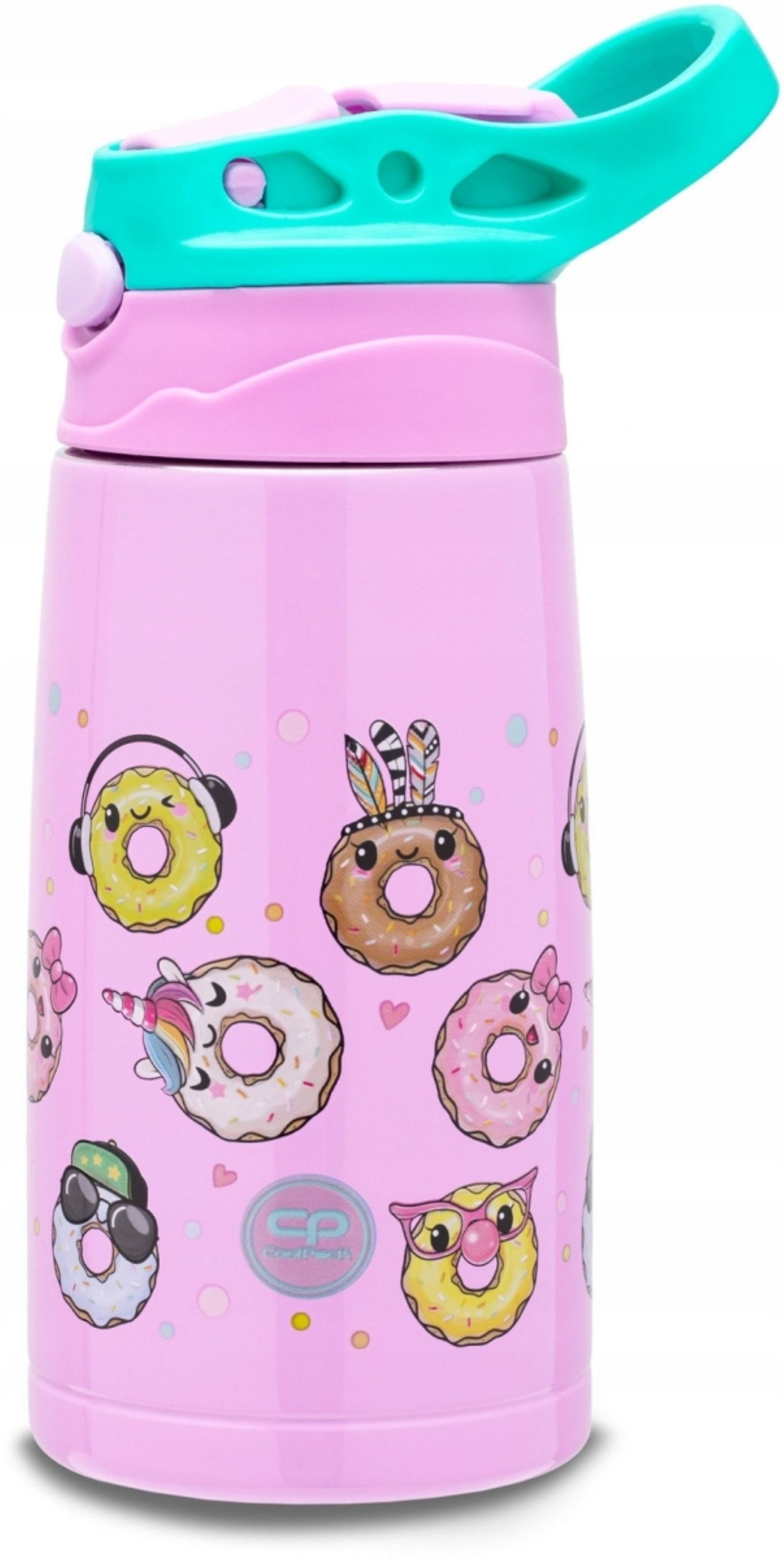 Back Up Trinkflasche CoolPack Thermoflasche BONO 350 ml – Happy Donuts Kinderflasche