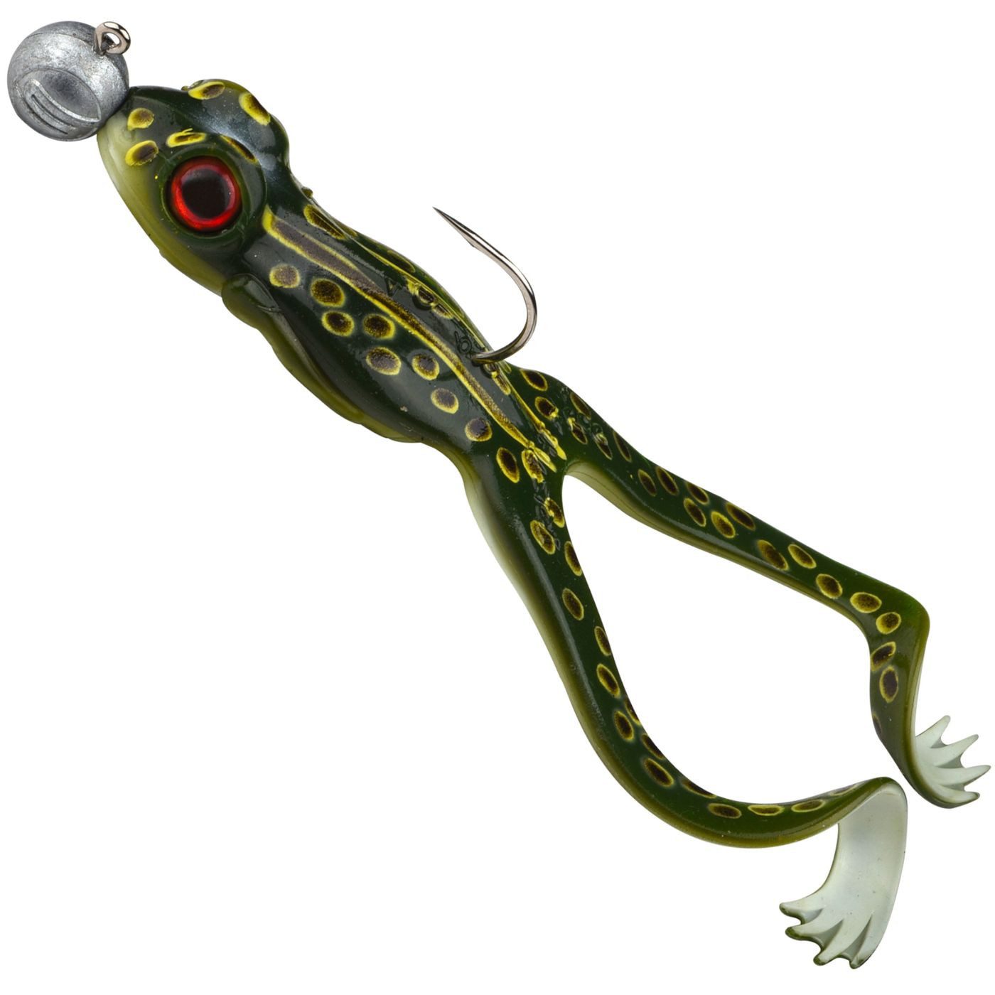 Kunstköder Spro The Frog To-Go 10cm 5g - montierter Gummifrosch