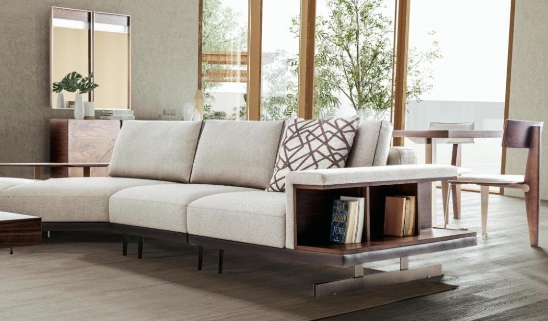L Ecksofa Grau Couchen, JVmoebel Form Made in 1 Teile, Moderne Möbel Sofa Ecksofa Sofas Europe