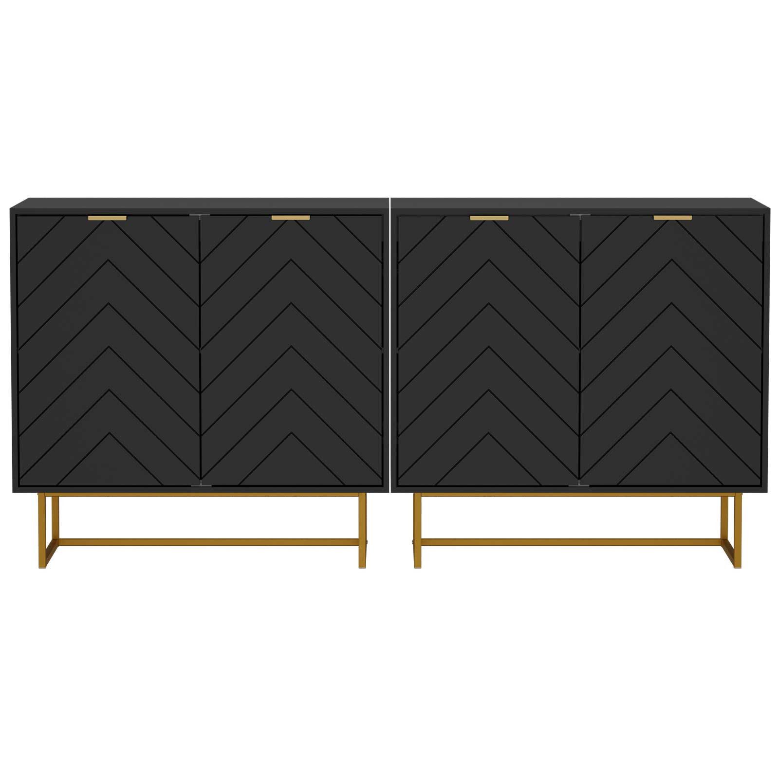 UEV Sideboard Kommode mit Türen Küchenschrank günstig online kaufen
