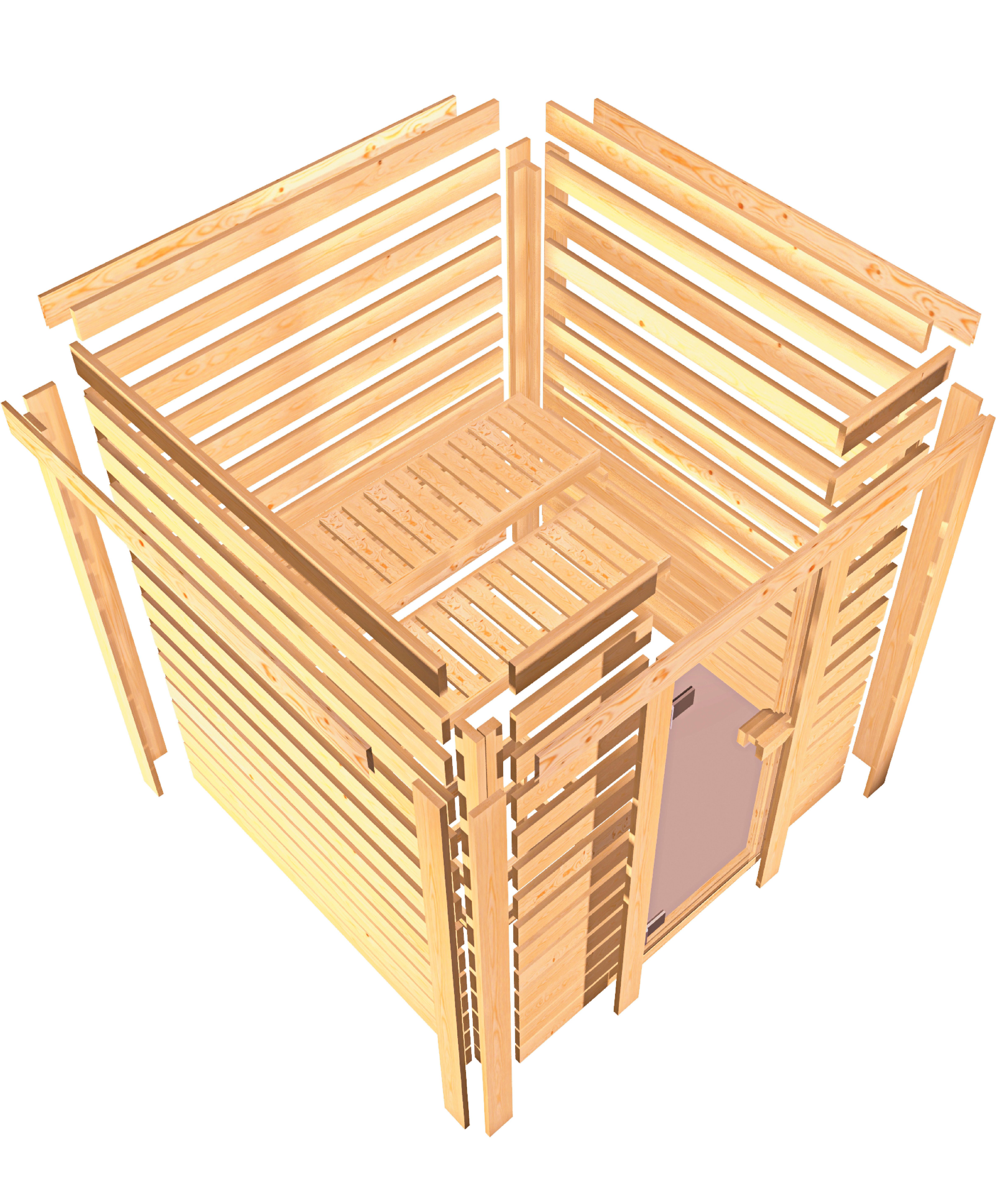 welltime Sauna Trixi, BxTxH: 196 x günstig online kaufen