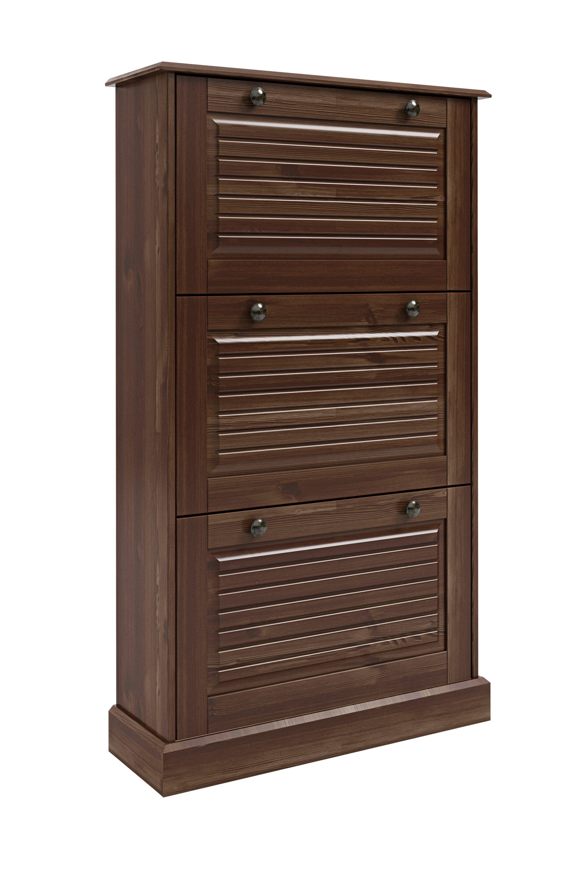 Home affaire Schuhschrank "Liotta" Mit 3 Klappen günstig online kaufen