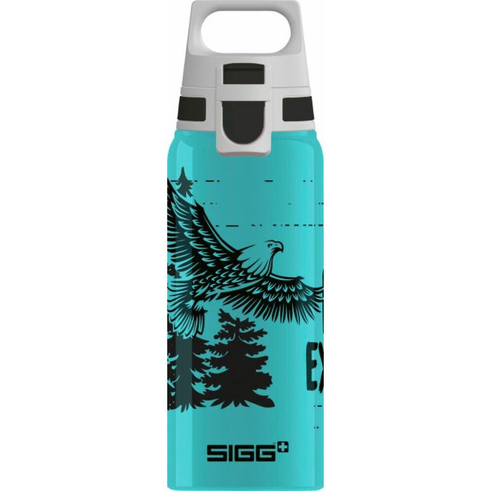 Sigg Trinkflasche Trinkflasche WMB ONE Brave Eagle 0,6L (hellblau)