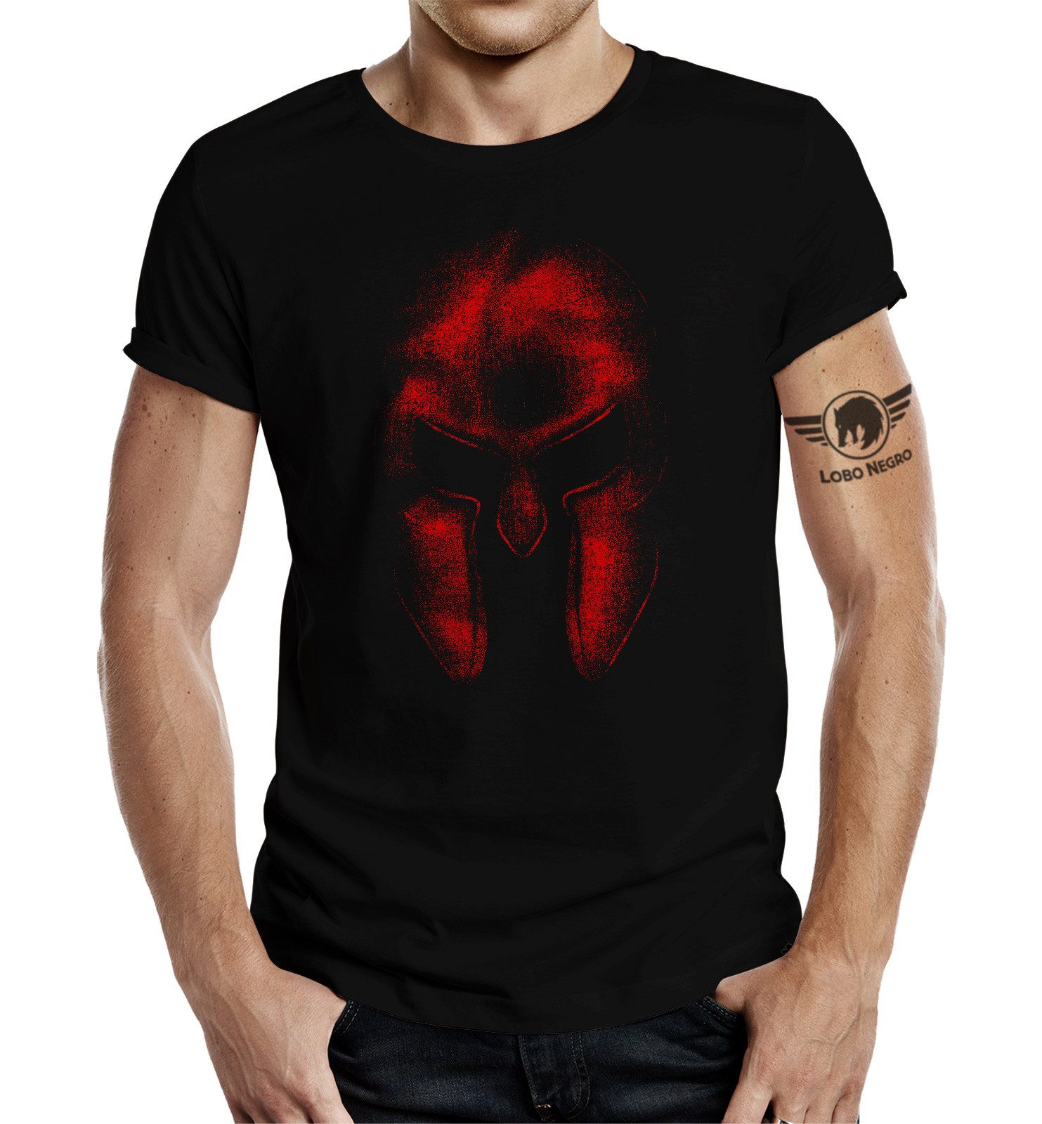 LOBO NEGRO® T-Shirt für den 300 Film-Fan: Das ist Sparta