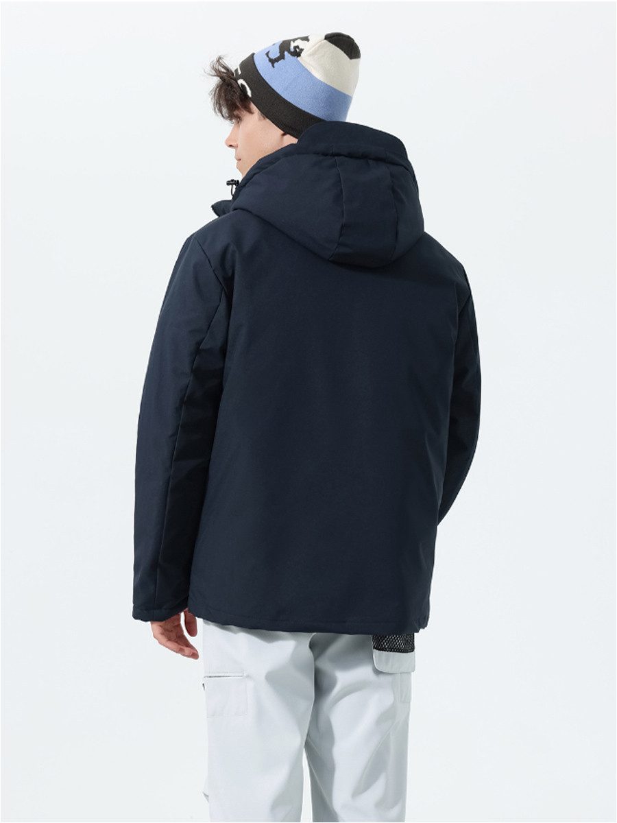 YOUTHUP Winterjacke Funktionale Herren Winterjacke mit Kapuze günstig online kaufen