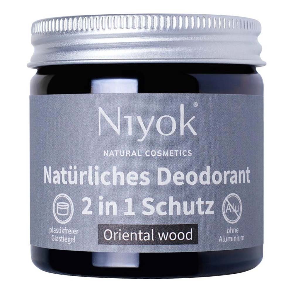 Niyok Oriental 40ml Deo-Creme - Deodorant Wood 2in1