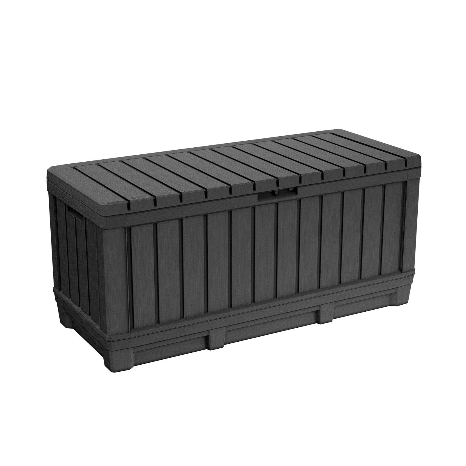 Keter Gartenbox Keter Gartentruhe KENTWOOD Anthrazit, 350 L, belastbar bis günstig online kaufen