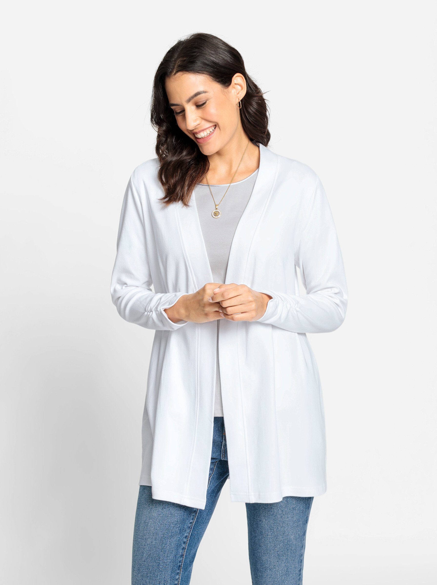 Inspirationen Shirtjacke "Shirtjacke", (1 tlg.) günstig online kaufen