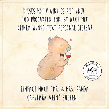 Mr. & Mrs. Panda Bierkrug Capybara Wein - Weiß - Geschenk, Gute Laune, Steinkrüge, Krug, Capyba, Keramik, Einzigartige Motive