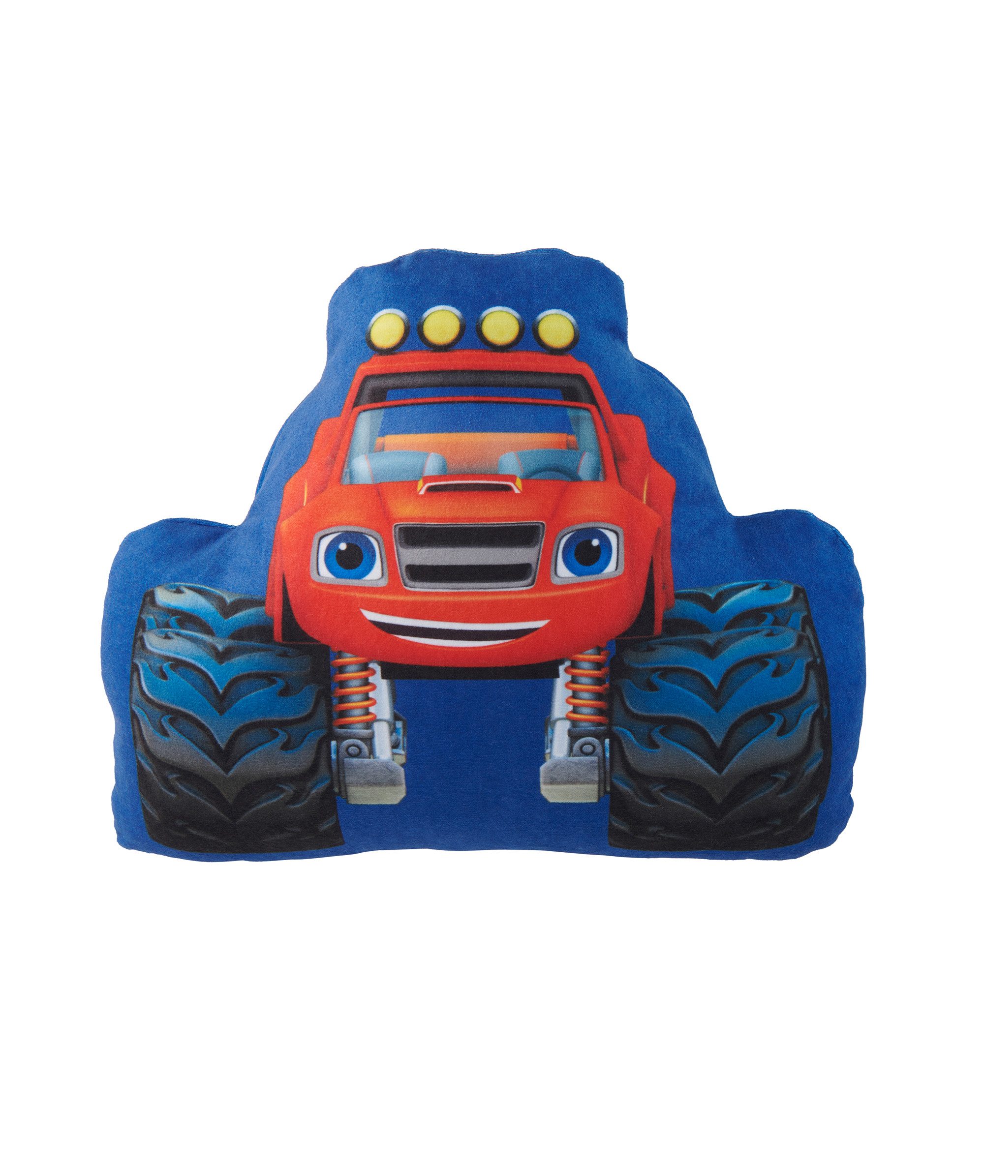 United Labels® Dekokissen Blaze und die Monster-Maschinen Monstertruck Plüsch 28 x 24 cm