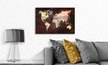 WandbilderXXL Leinwandbild Oldworldmap two, Weltkarte (1 St), Wandbild,in 6 Größen erhältlich