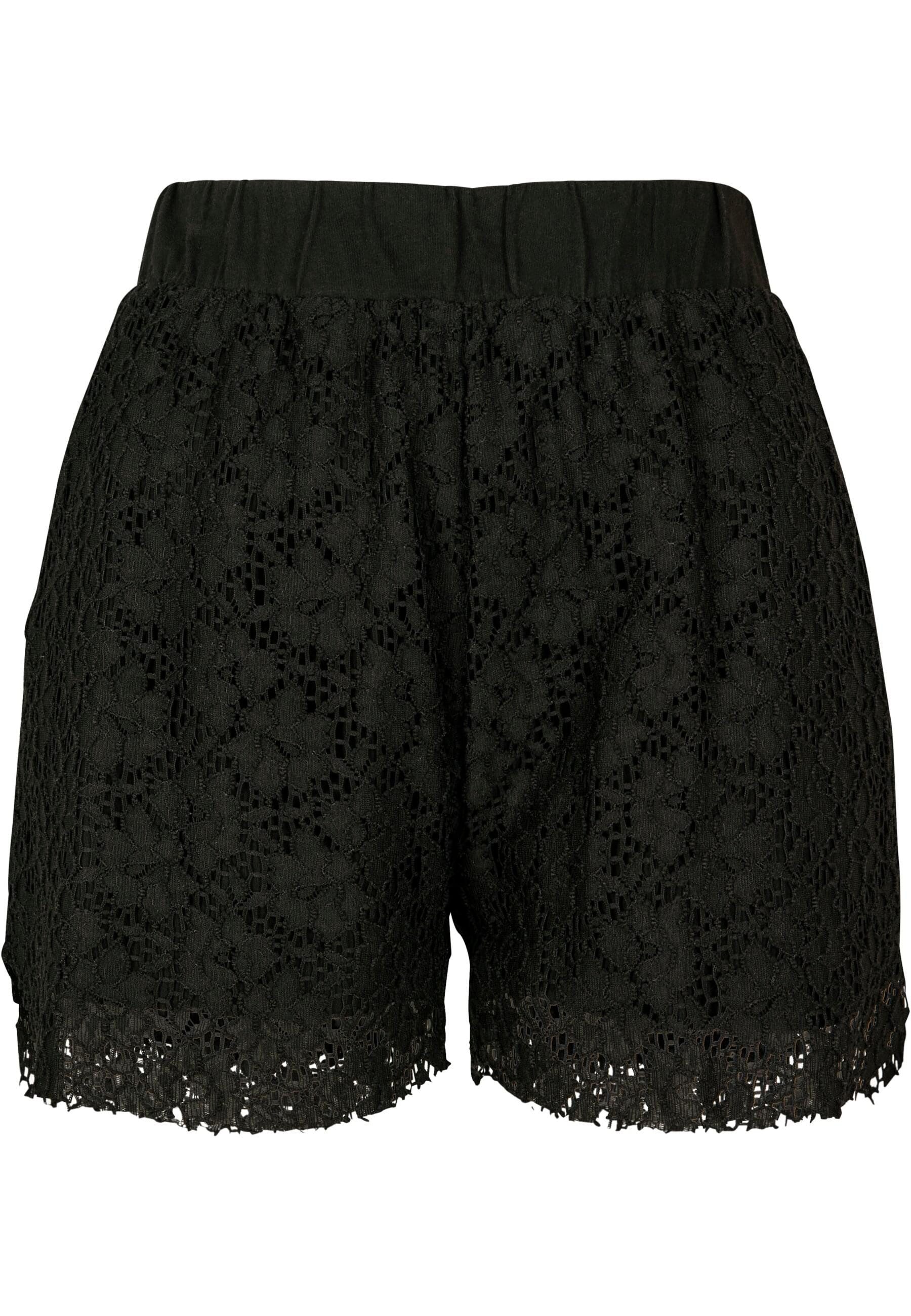 URBAN CLASSICS Stoffhose Urban Classics Damen Ladies Laces Shorts (1-tlg) günstig online kaufen