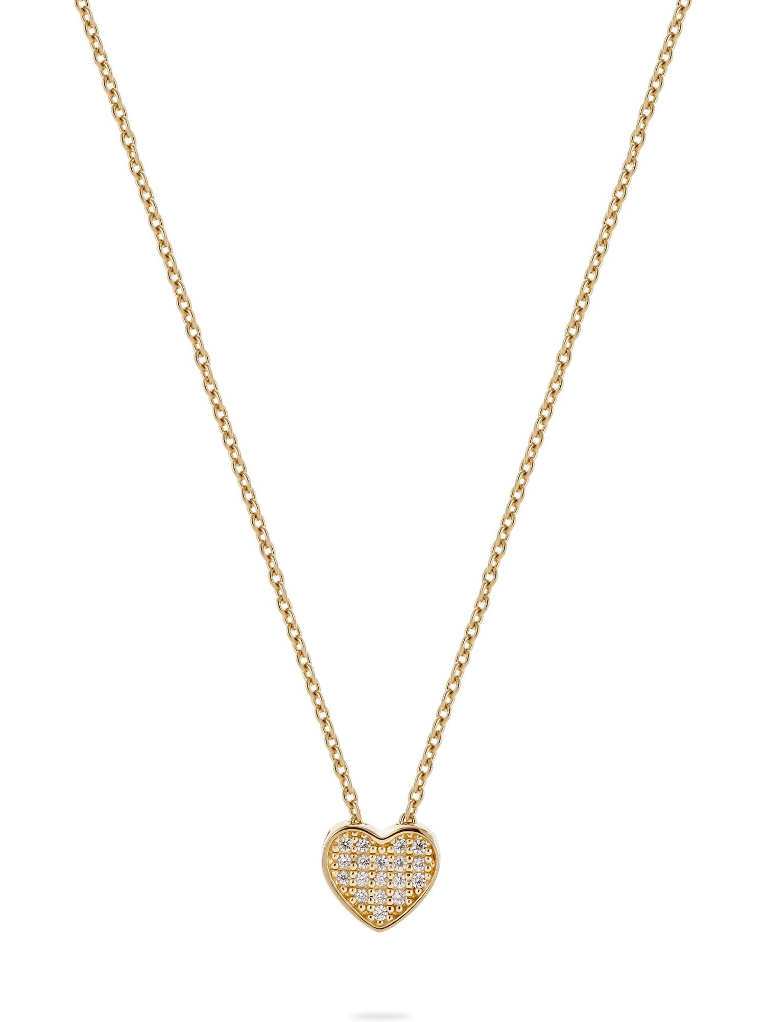 Silberkette CHRIST Damen-Kette 925er Silber, recycelt Zirkonia