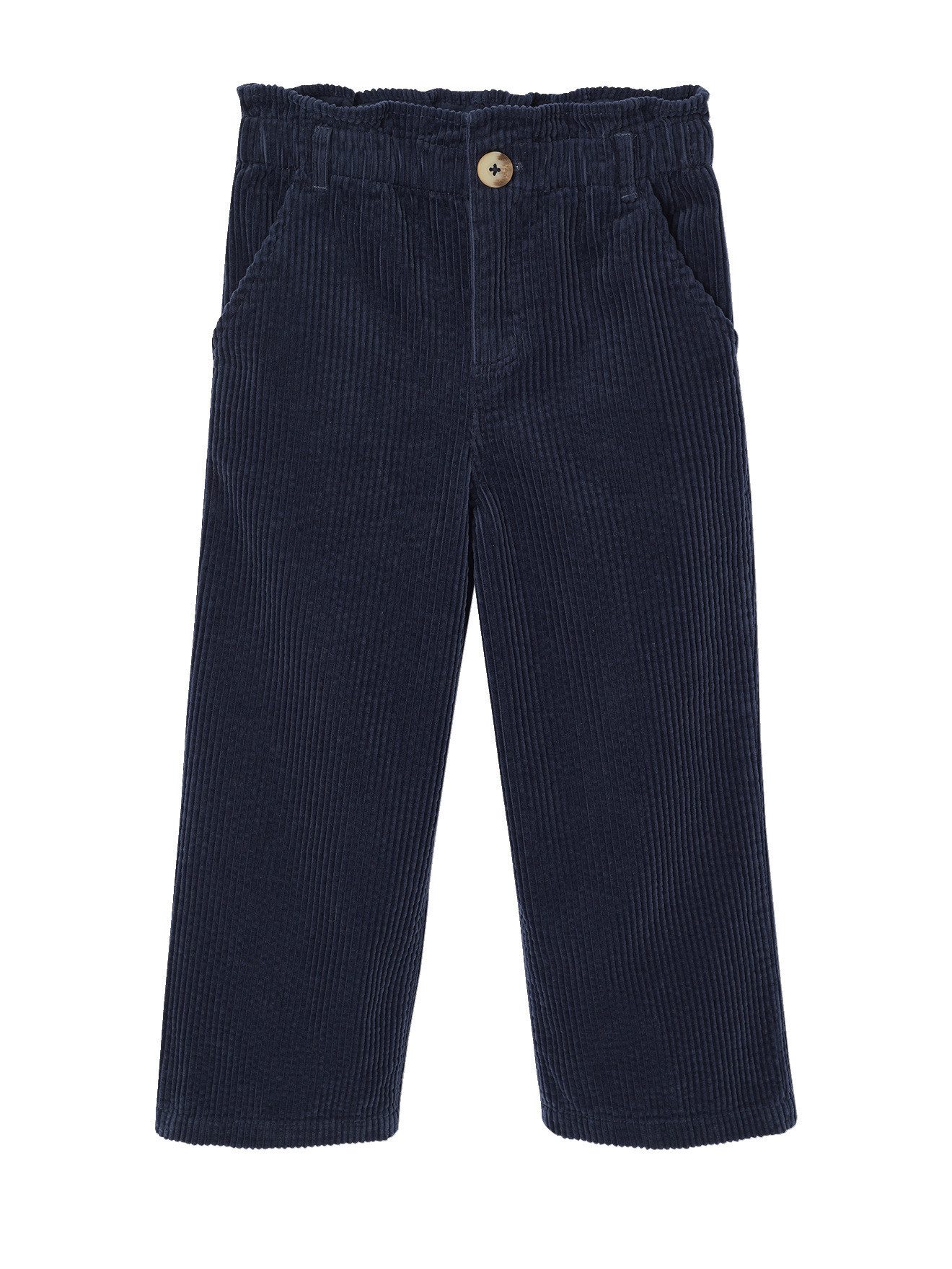 vertbaudet Cordhose Weite Mädchen Cordhose mit Paperbag-Bund