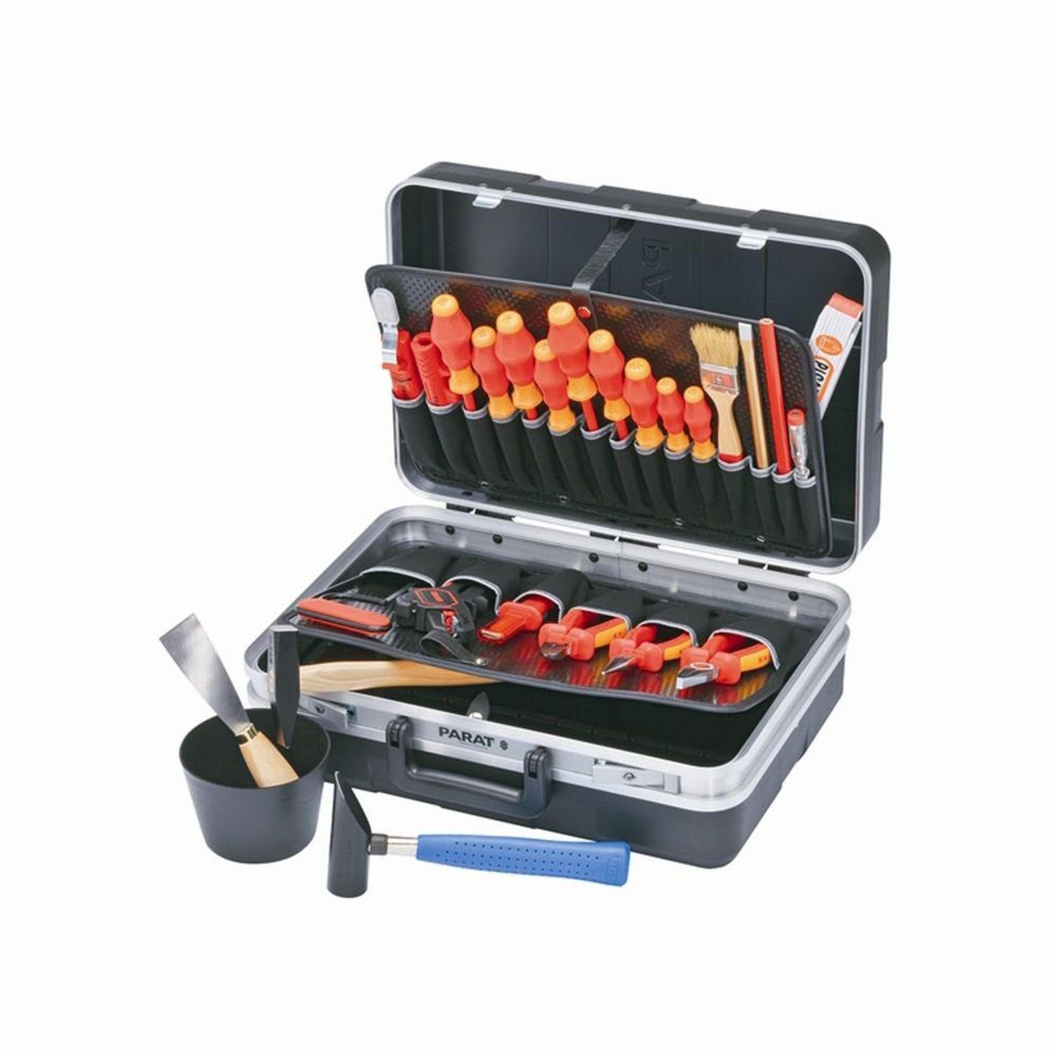 Werkzeugset Marken-Qualitätswerkzeugen Werkzeugkoffer Werkzeugtafe Werkzeuge PARAT Knipex