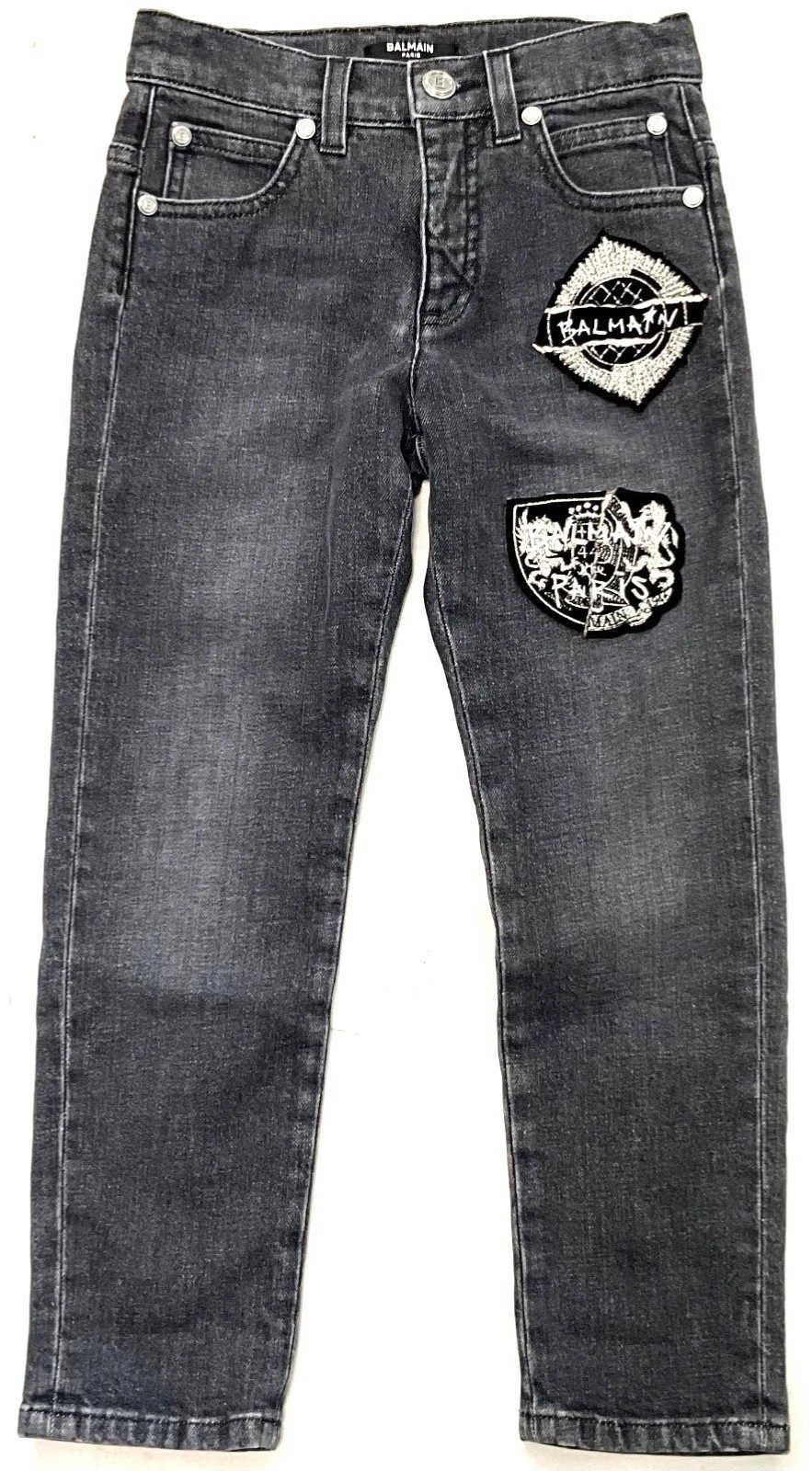 Balmain Paris 5-Pocket-Jeans Balmain Kinder Jeans, Balmain Paris Kinder Jungen Jeans Trouser 5-pocket-style, Slim Jeans