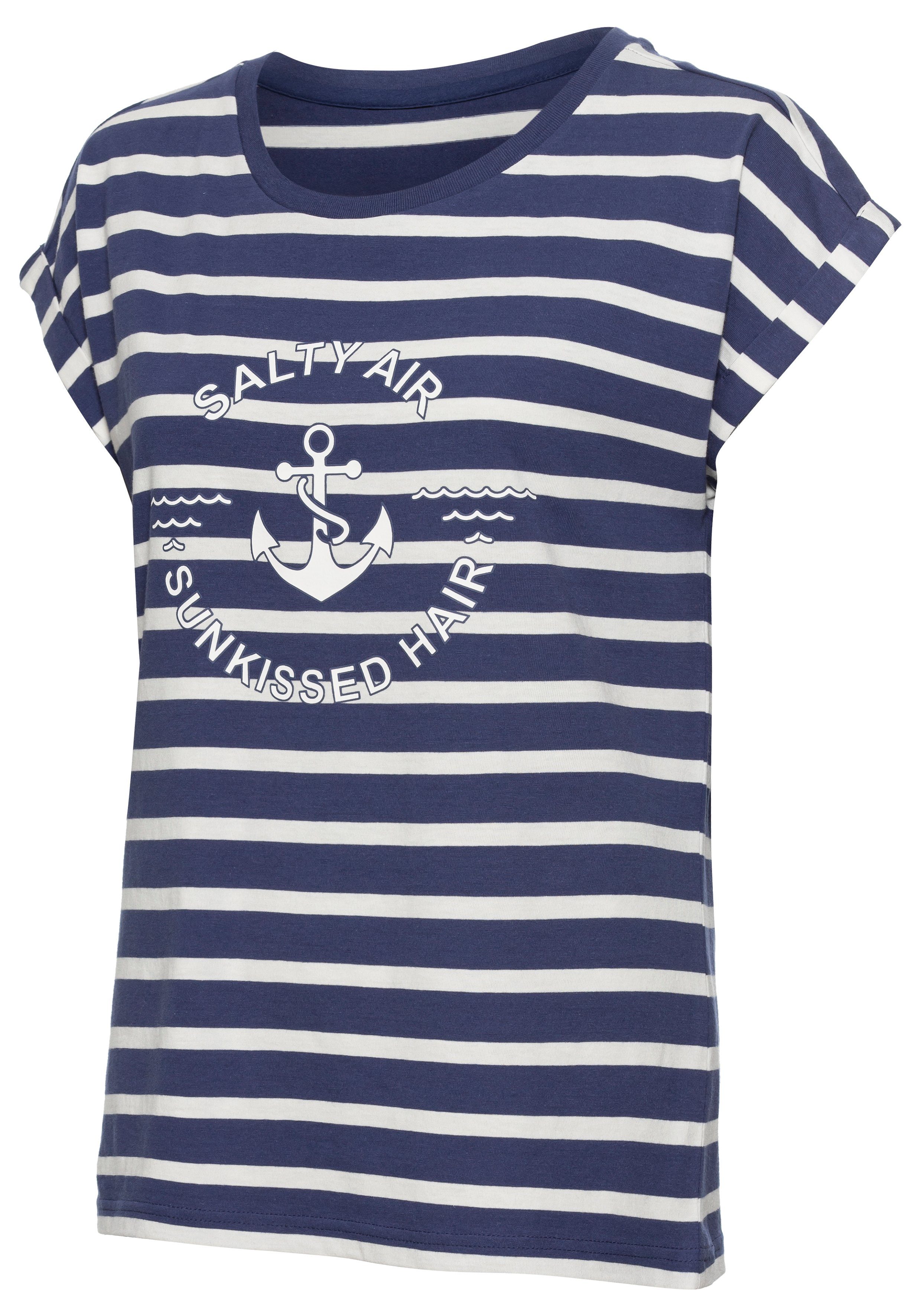 H.I.S T-Shirt (1-tlg) mit kurzen Ärmeln