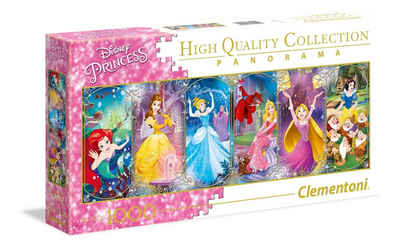 Clementoni® Puzzle Disney Princess 1000 Teile Panorama Puzzle, Puzzleteile