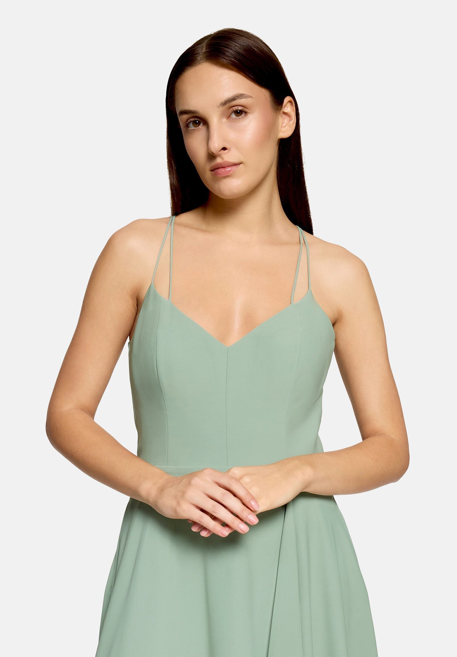 Vera Mont Abendkleid Damen mit Volant Design