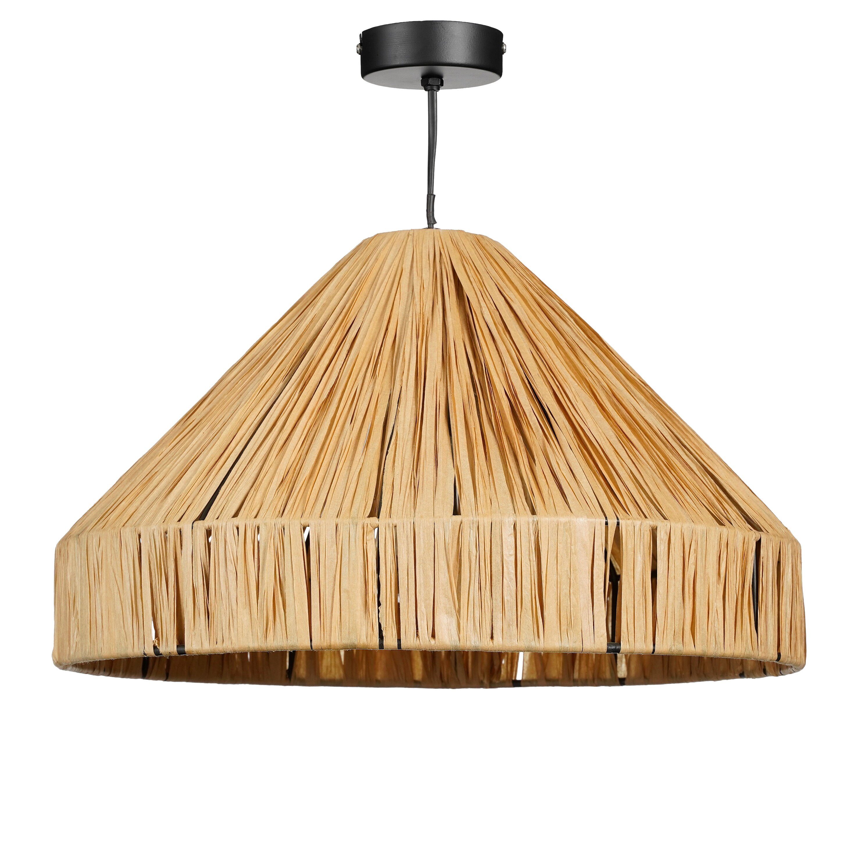 Mica Decorations Pendelleuchte Mica Decorations Elisa Deckenlampe h.braun 40W-E27 - h24xd40cm