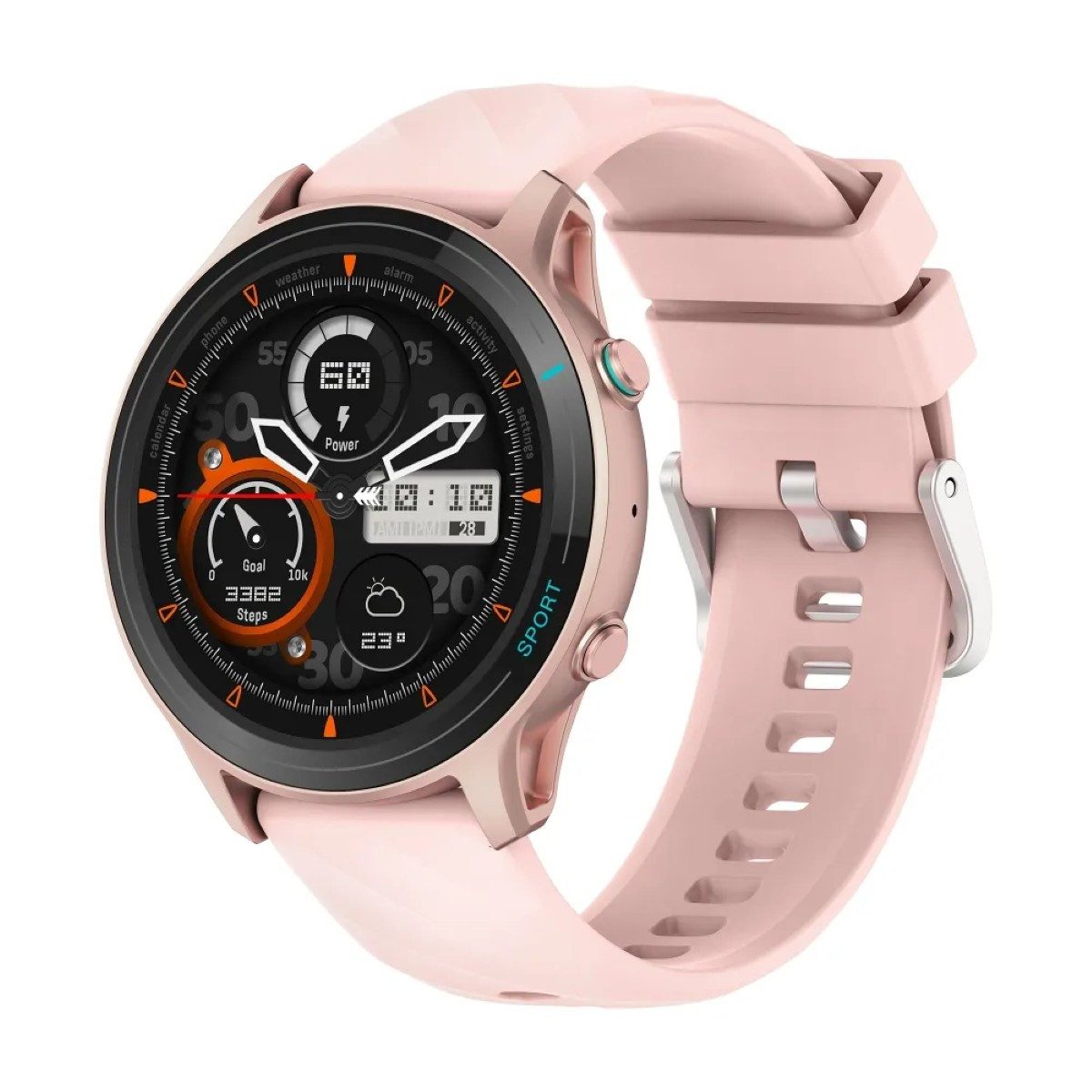 COFI 1453 O-100 Smartwatch 1,52 Zoll TFT-Display, IP68-Wasserdicht Smartwatch, 1-tlg., IP68 wasserdicht, Bluetooth 5.2, Anpassbare Zifferblätter
