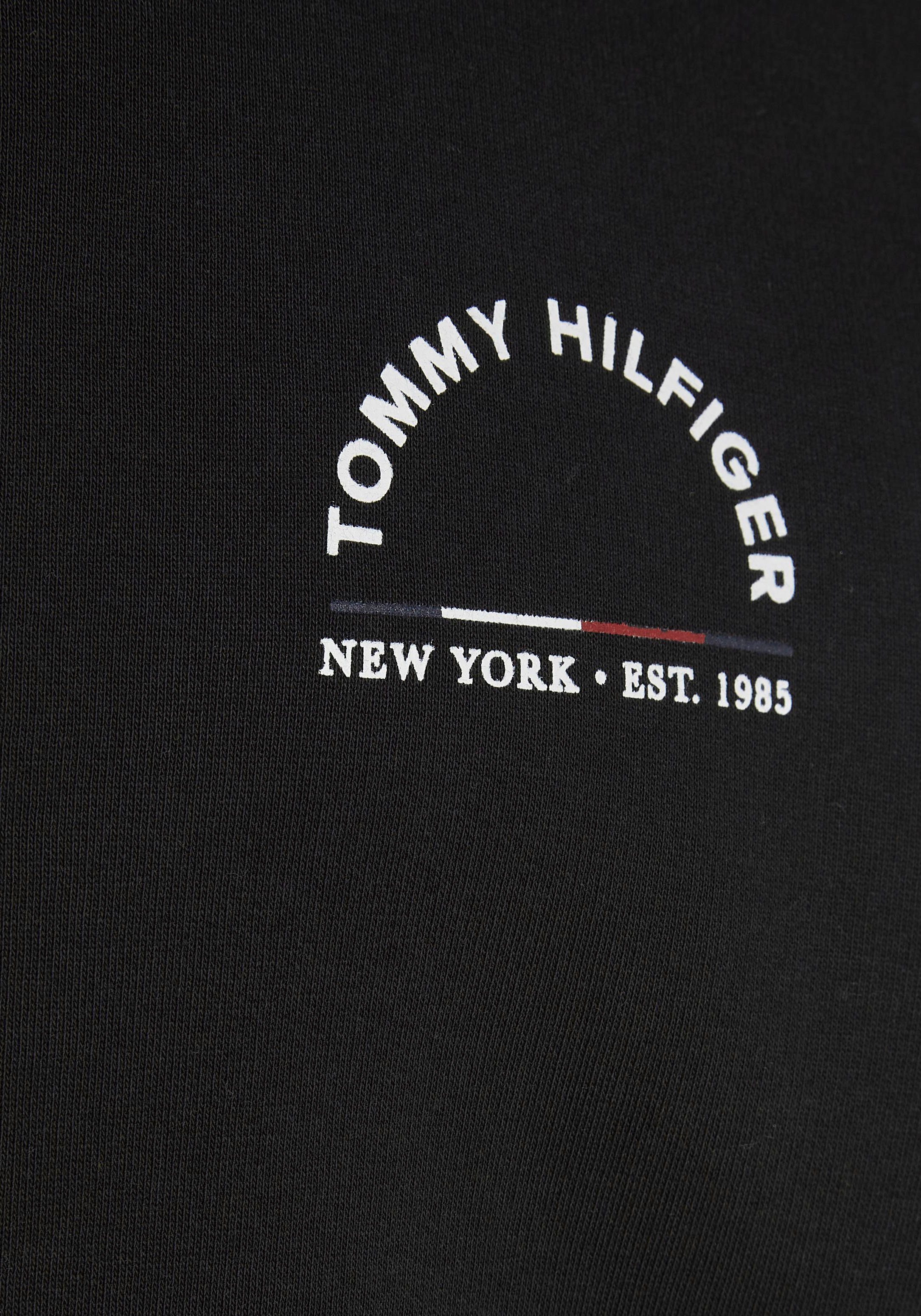 SWEATSHIRT REG HILFIGER SHADOW Sweatshirt Hilfiger Black Tommy